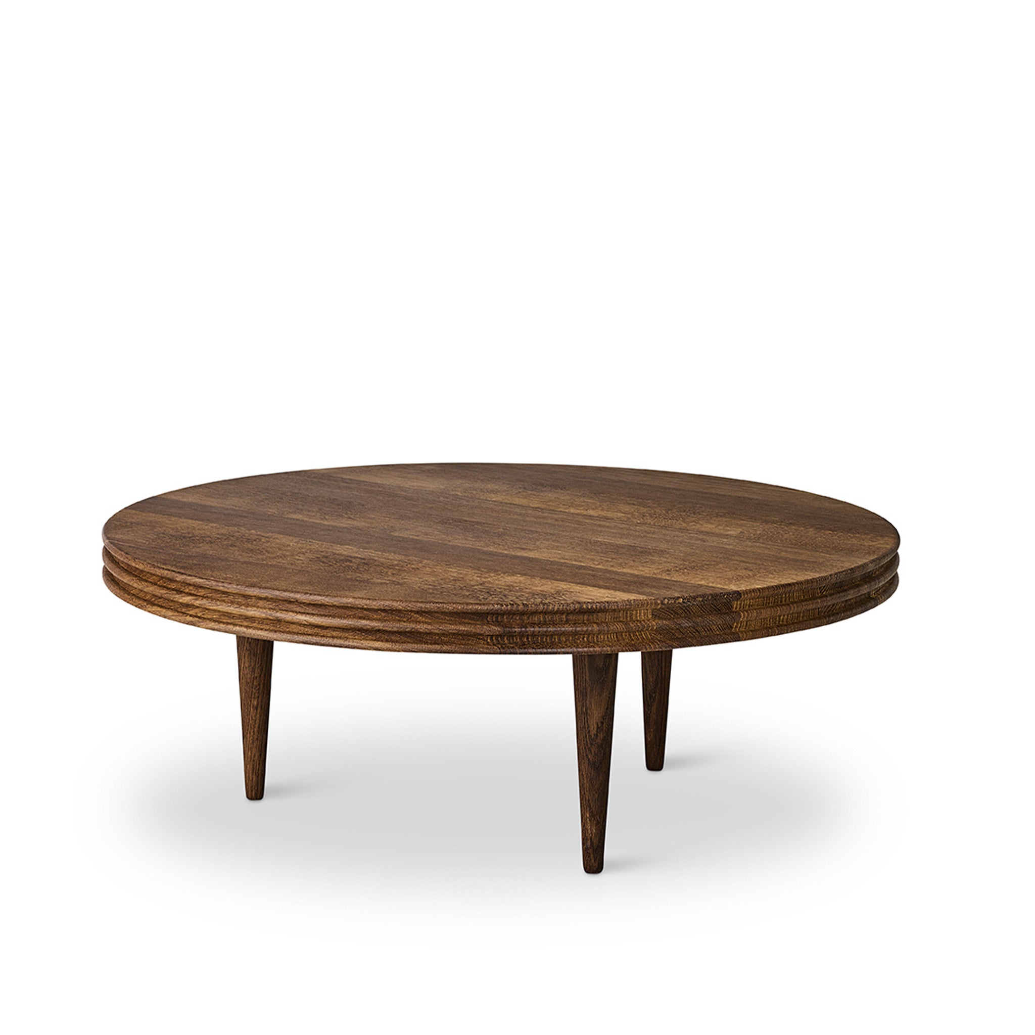 Groove Round Coffee Table by Christian Troels for DK3