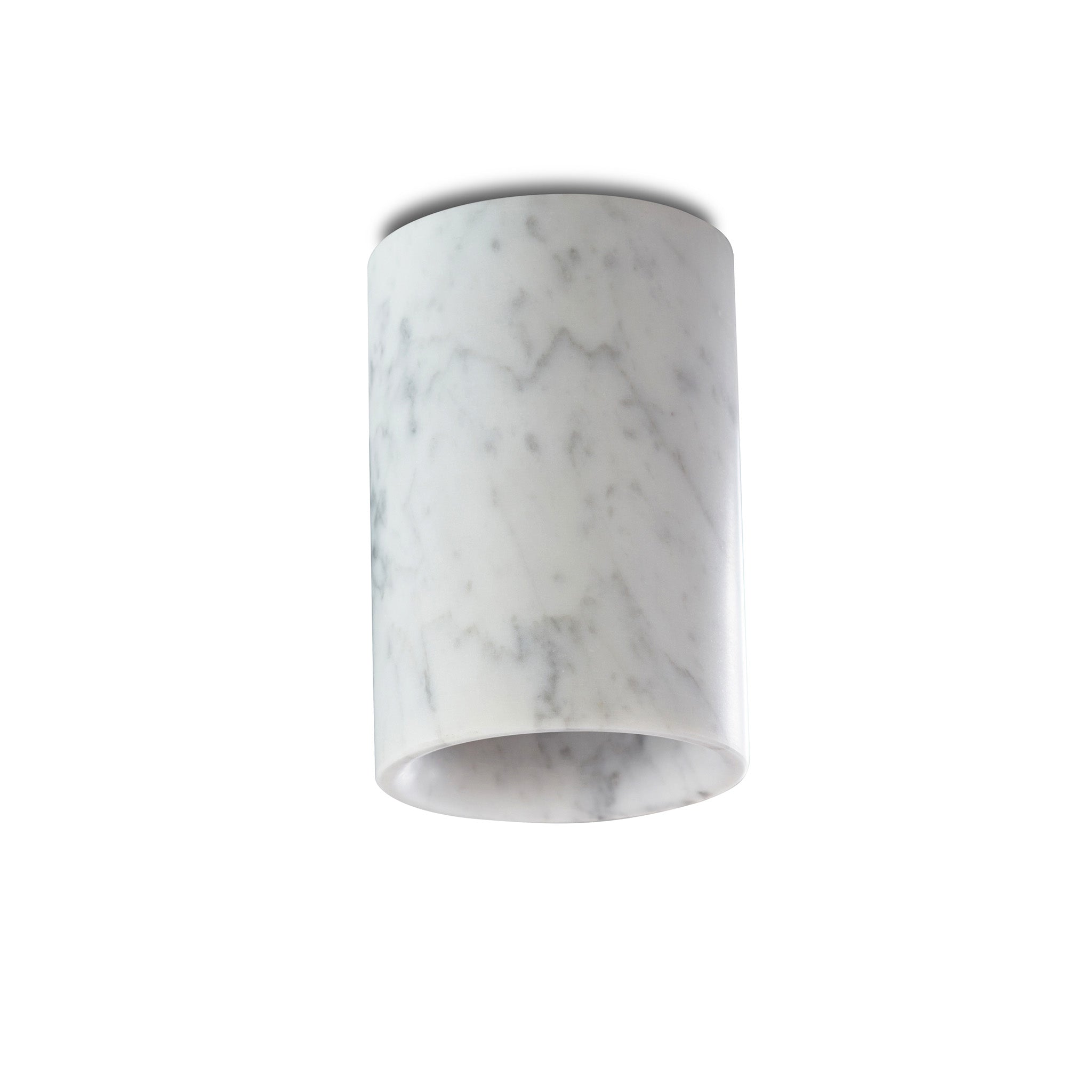 Solid Downlight Cylinder - Marble by Terence Woodgate