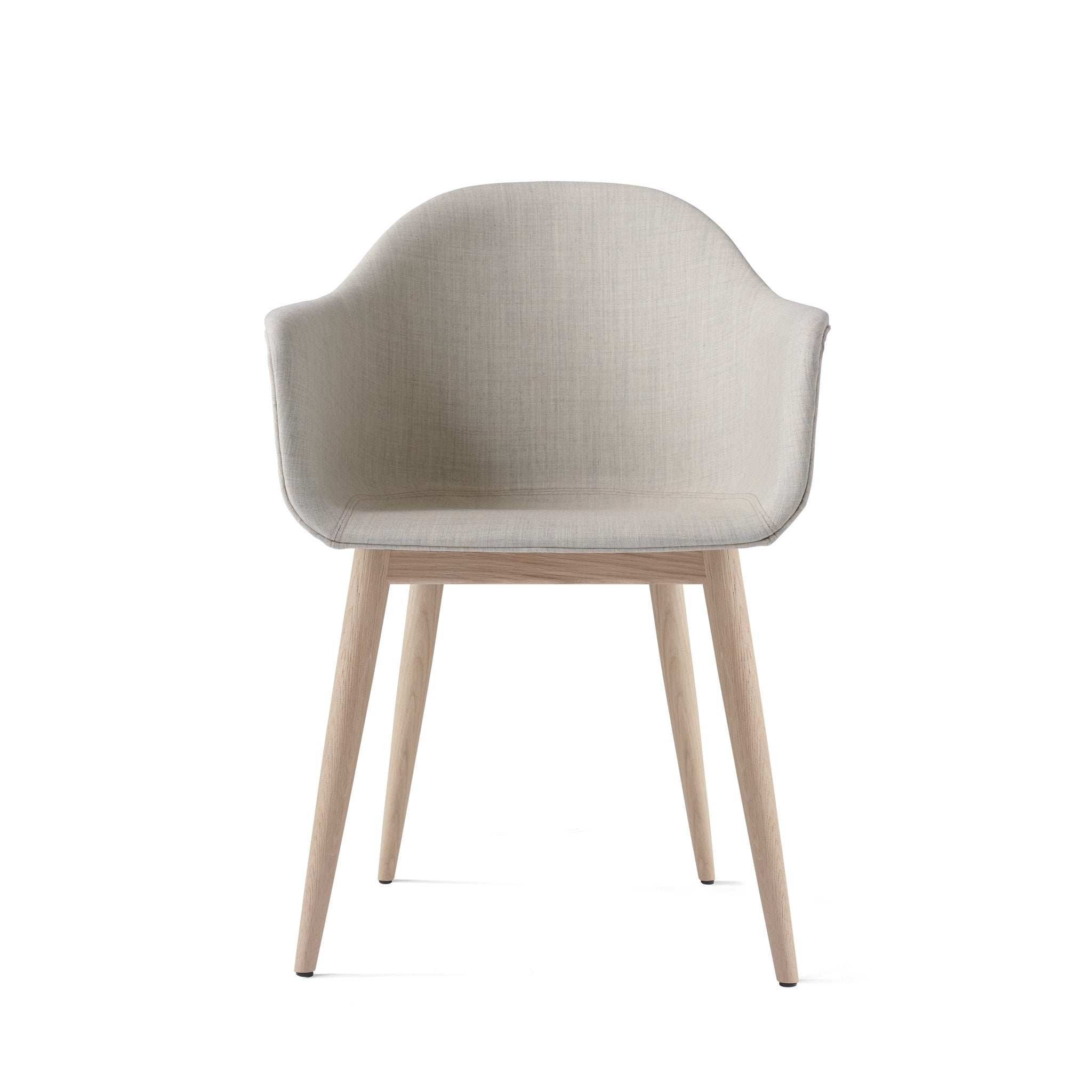 Harbour Chair Upholstered with Wood Base by Norm Architects