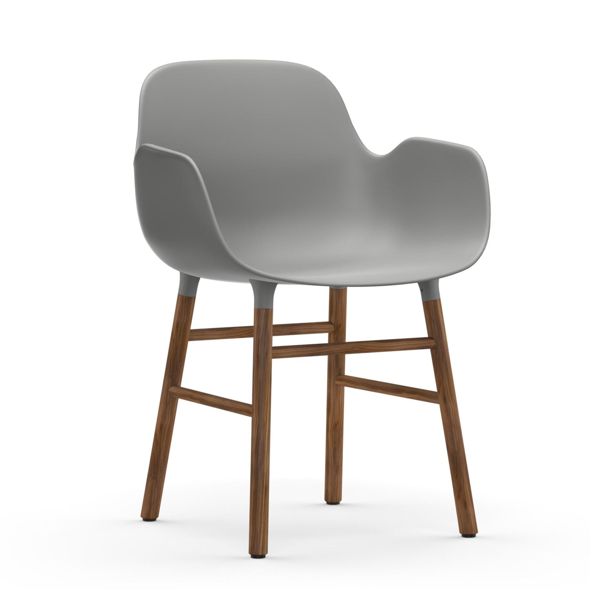 Form Armchair with Wooden Base by Normann Copenhagen