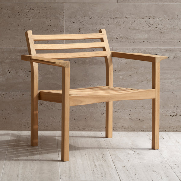 AH601 Outdoor Lounge Chair by Alfred Homann — haus®