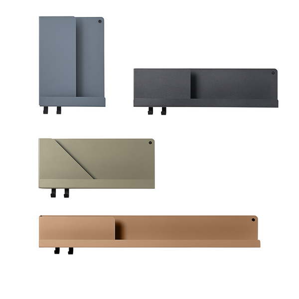 MUUTO FOLDED SHELVES SMALL グレー Folded Shelves by Muuto — haus®