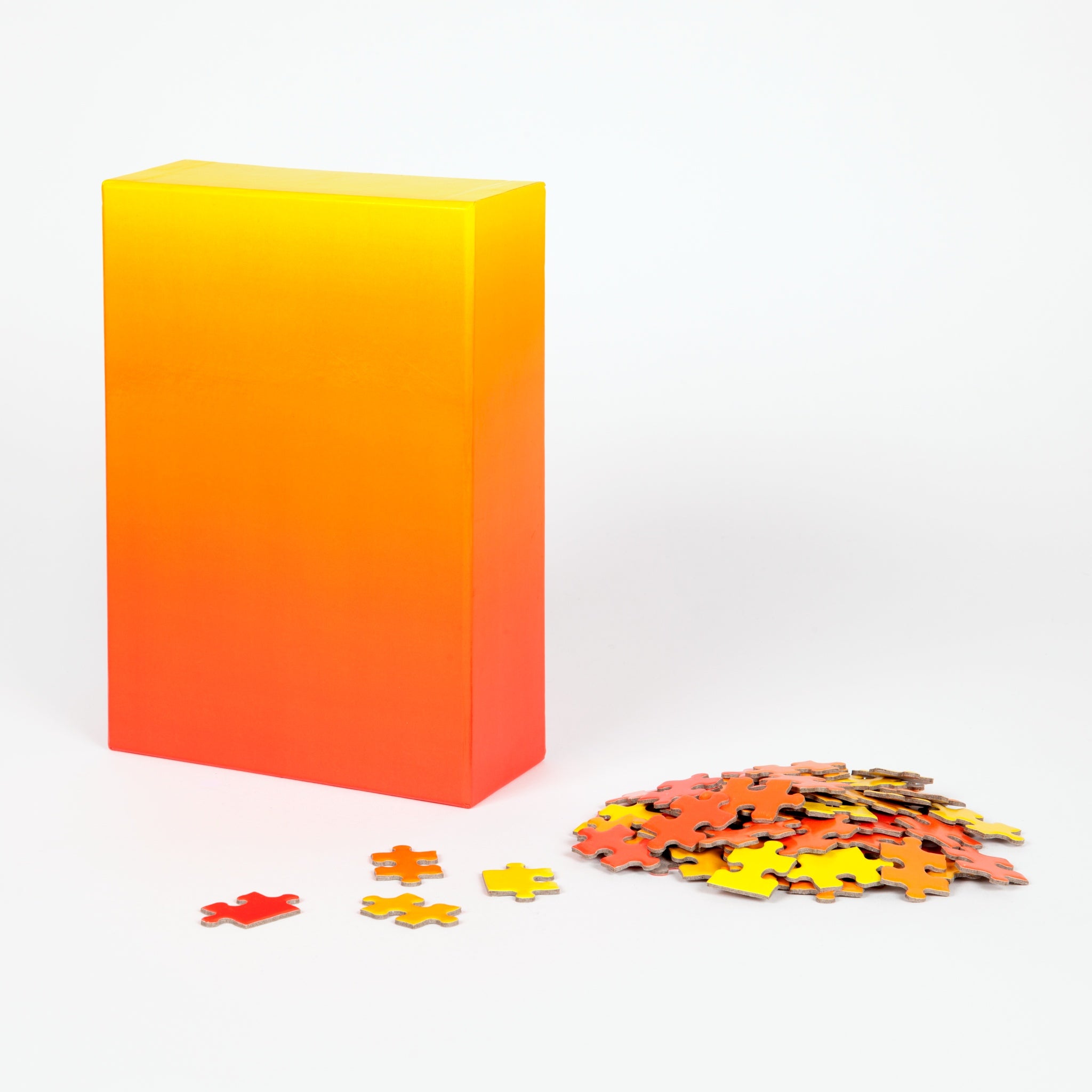 Red and Yellow Gradient Puzzle by Bryce Wilner for Areaware