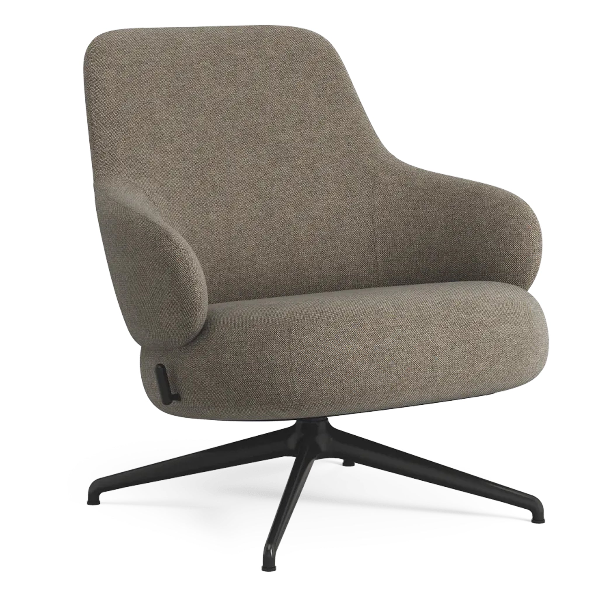 Pillo Lounge Chair with Swivel Base by Swedese