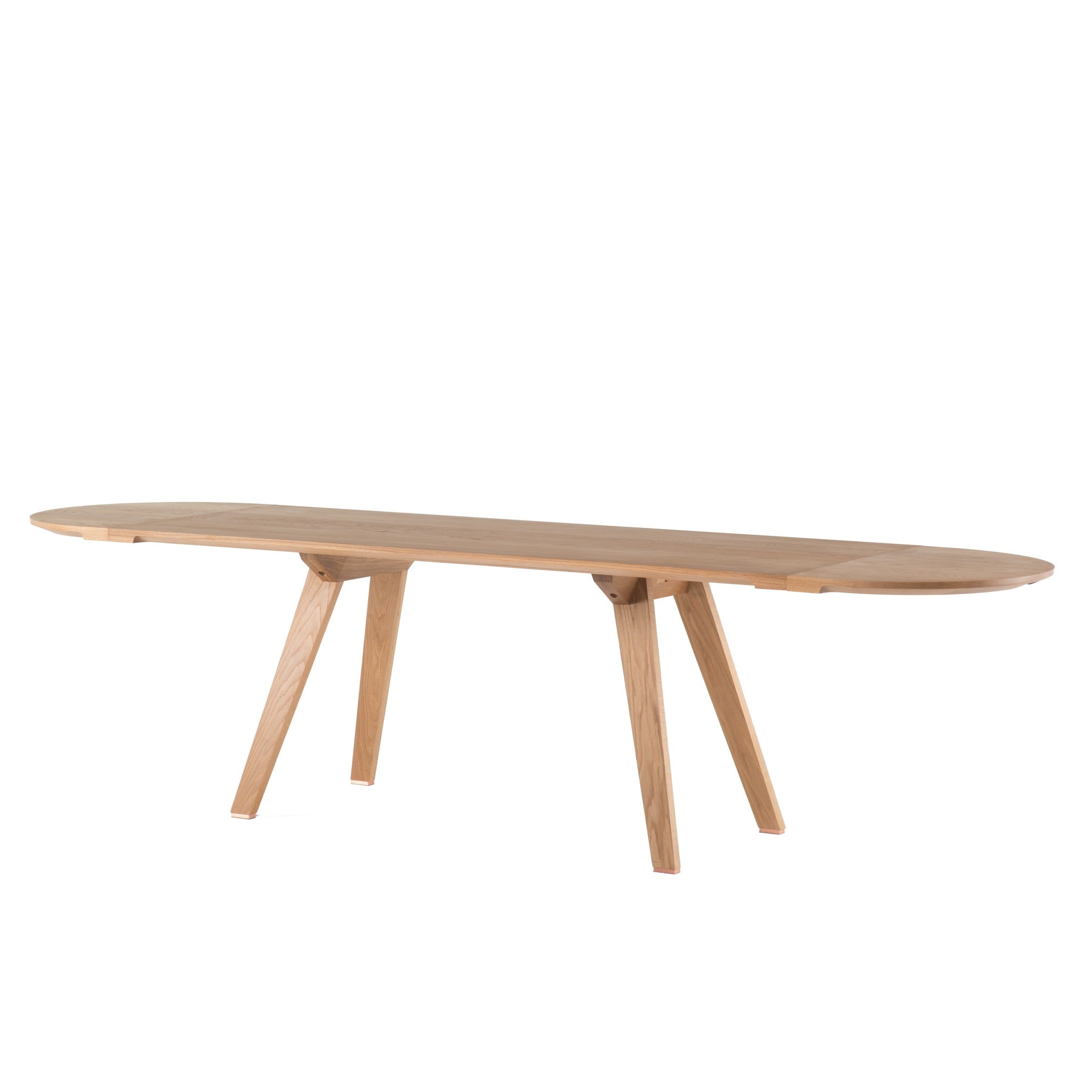 Clearance Together Extending Table / Medium / Wide / White Oiled Oak by Ilse Crawford