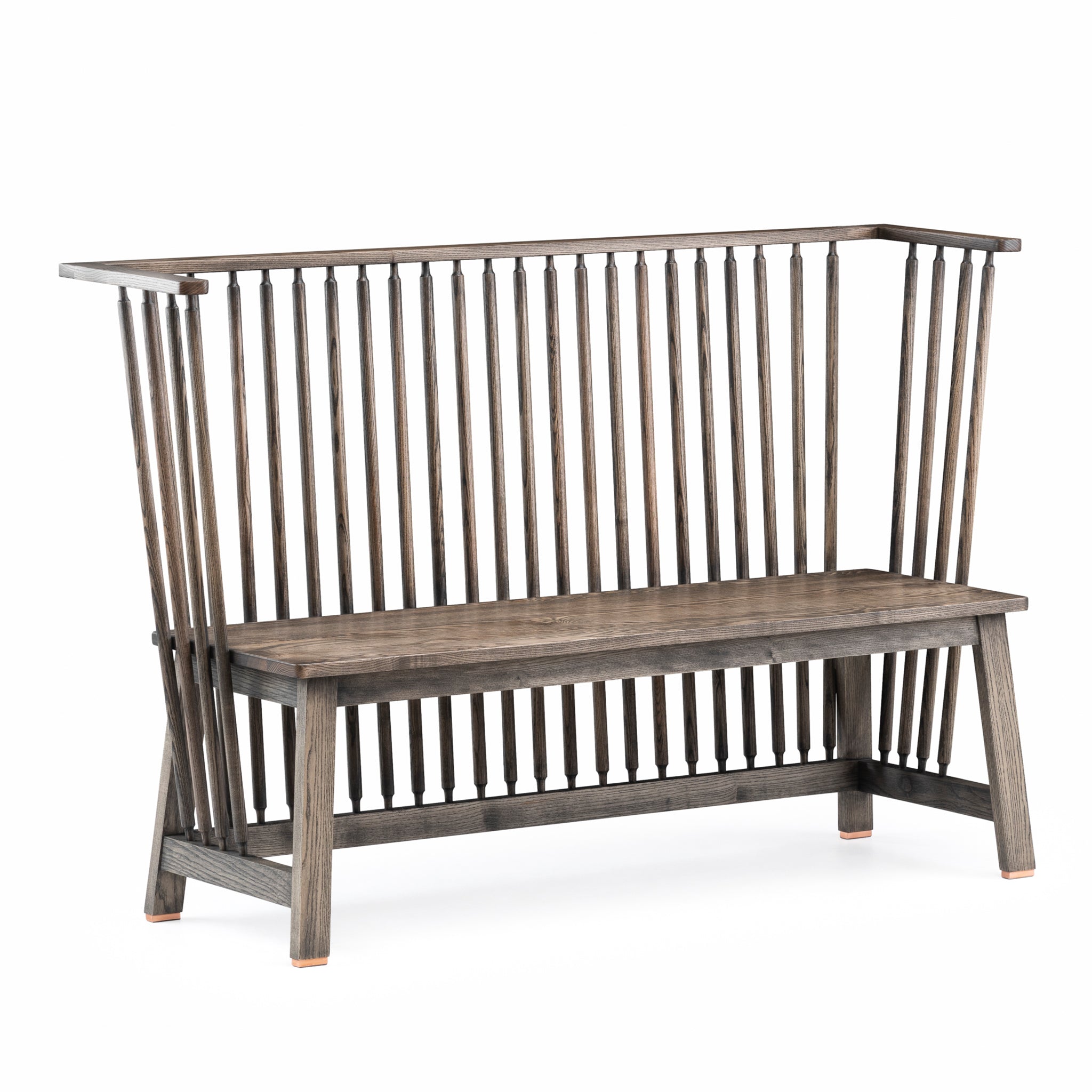 451 2-Seater Low Settle Bench by Ilse Crawford