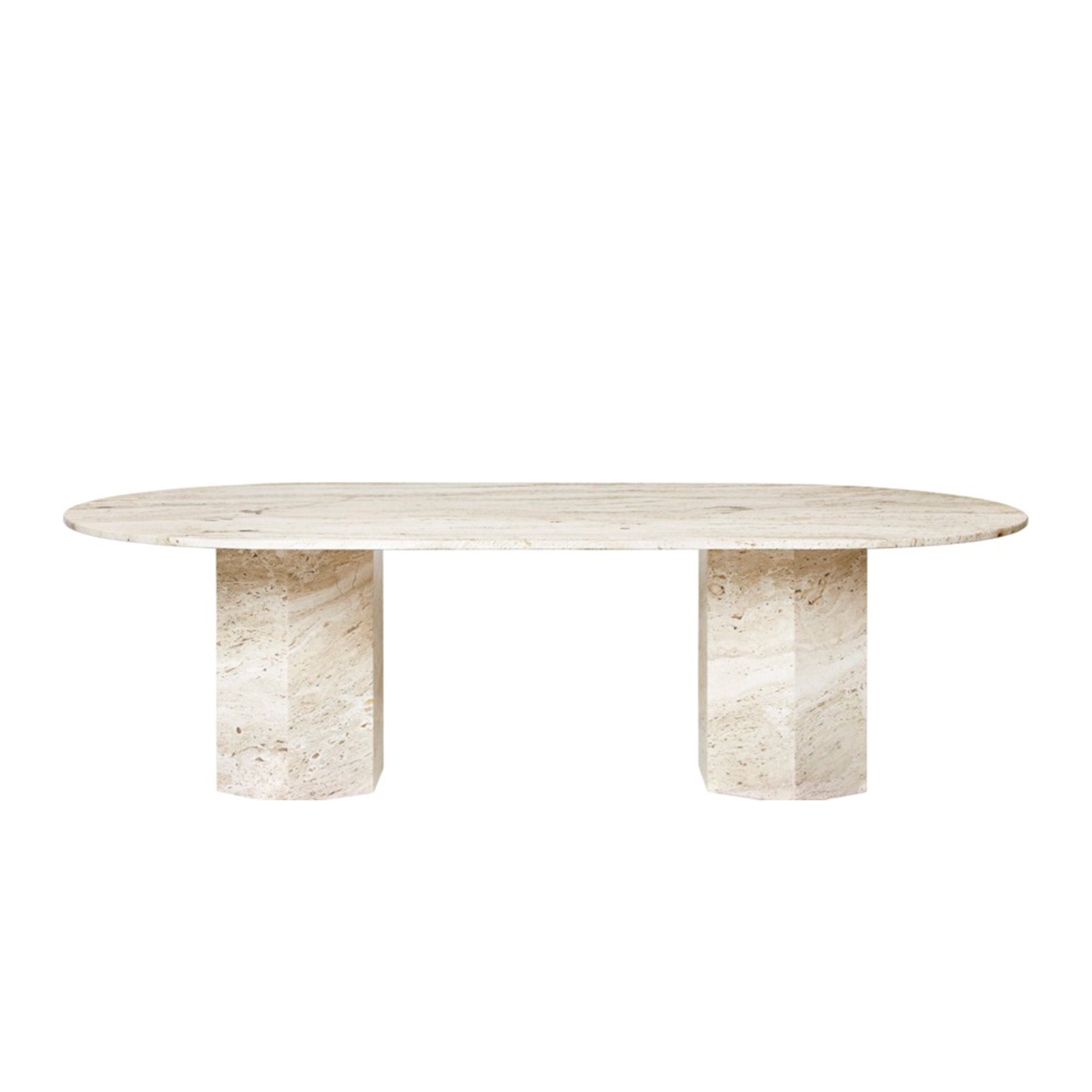Epic Dining Table Elliptical by Gubi