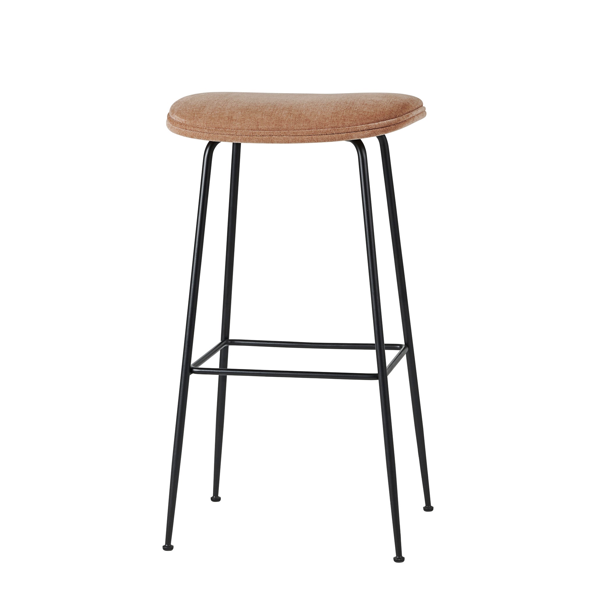 Beetle Bar/Counter Stool Fully Upholstered by Gubi