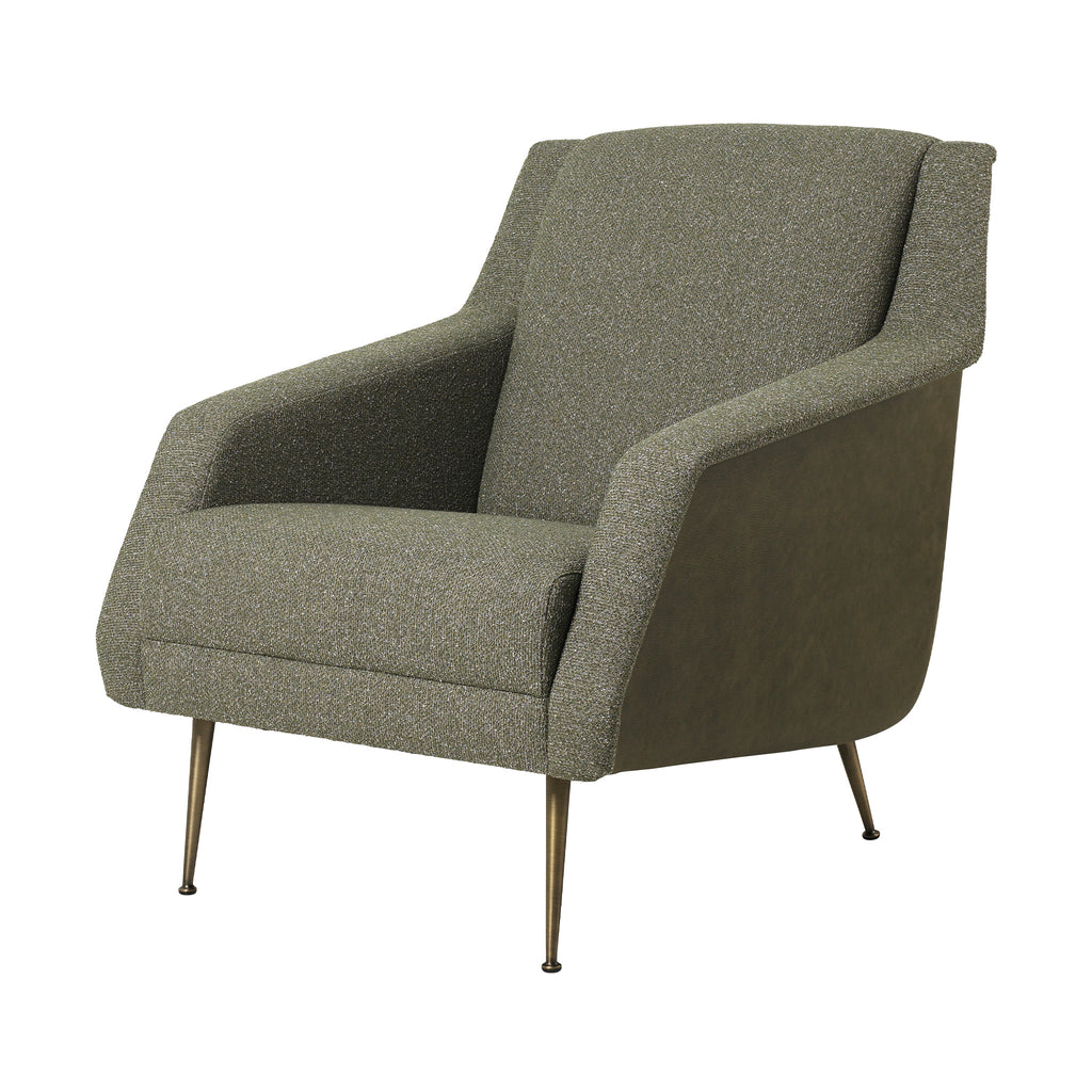 CDC.1 Lounge Chair With Conic Legs by Carlo de Carli for Gubi