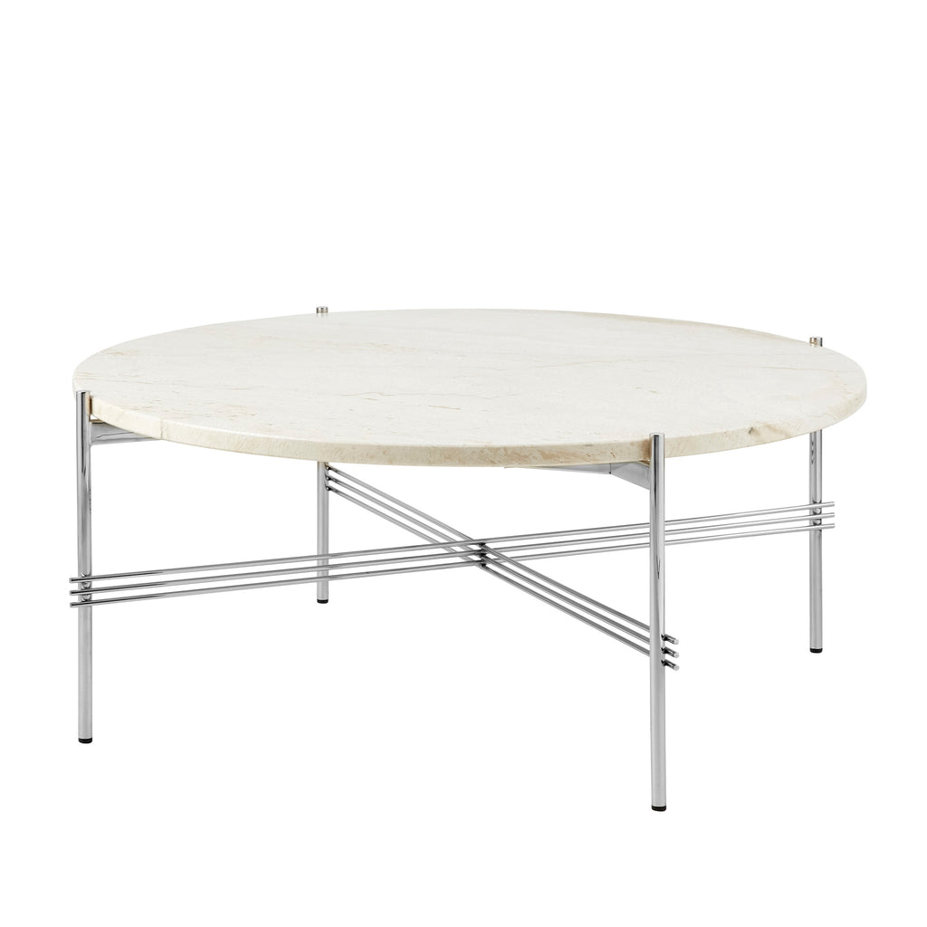 TS Table Travertine by Gubi