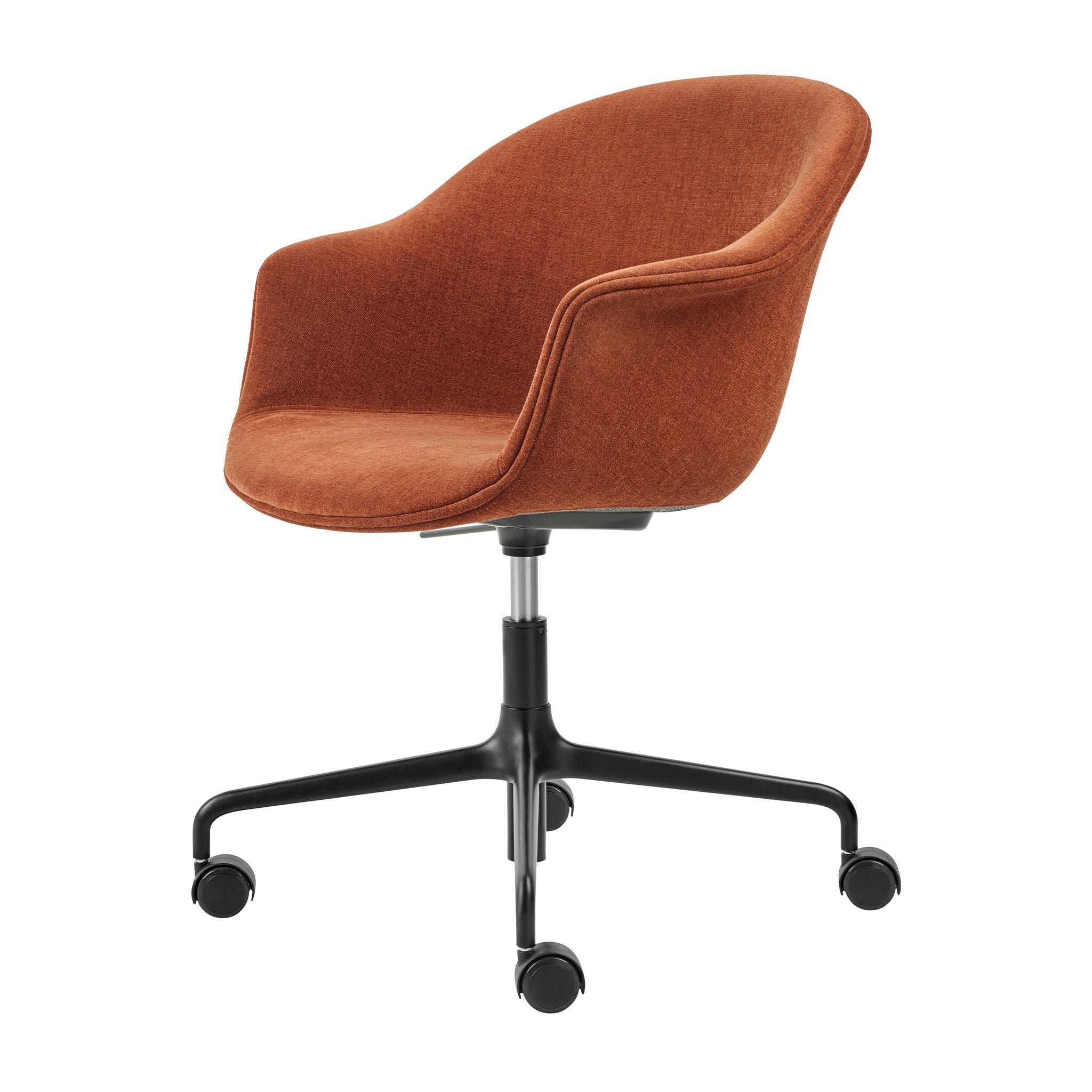 Bat Upholstered Meeting Chair Height Adjustable by Gubi