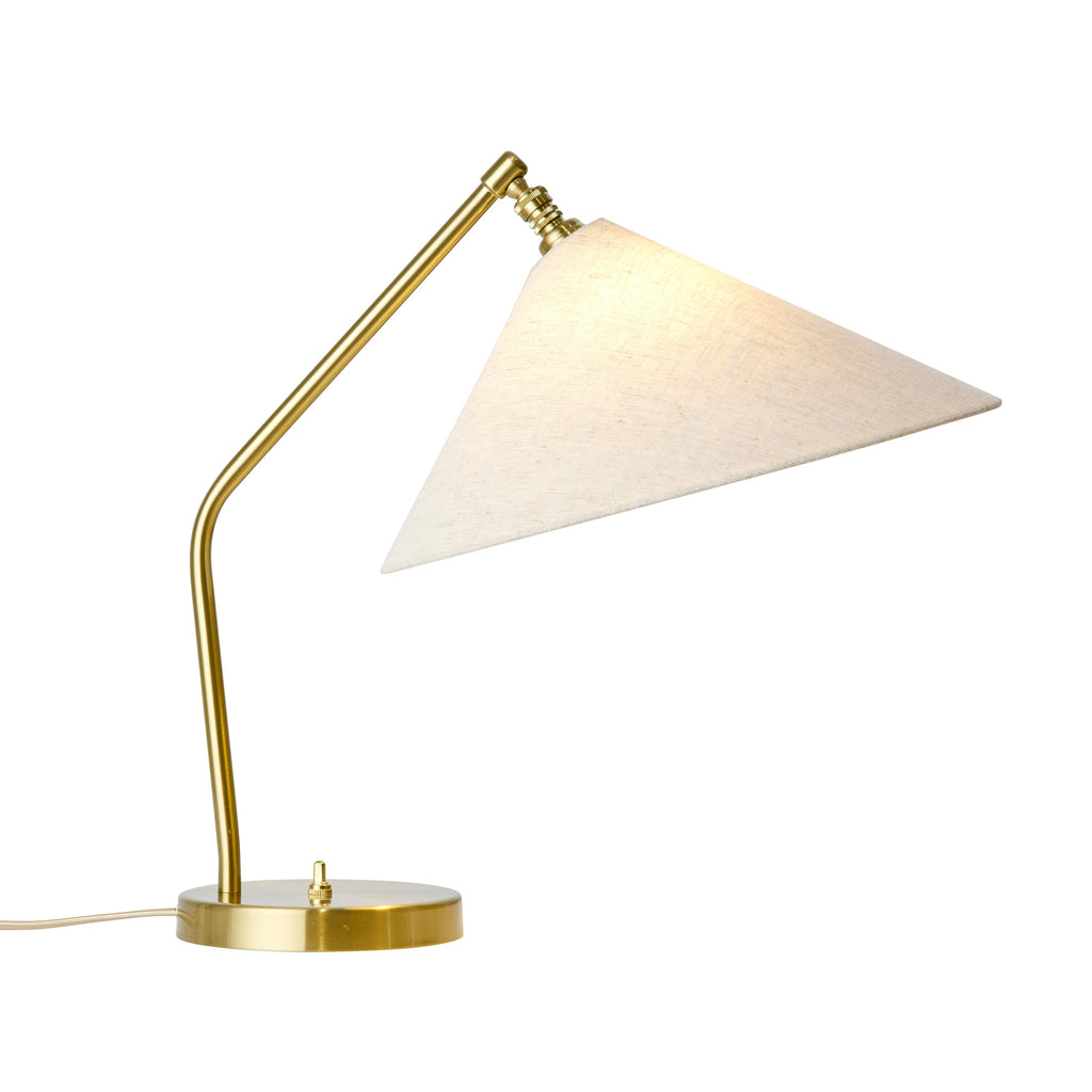 Grasshopper Table Lamp - Fabric Shade by Gubi