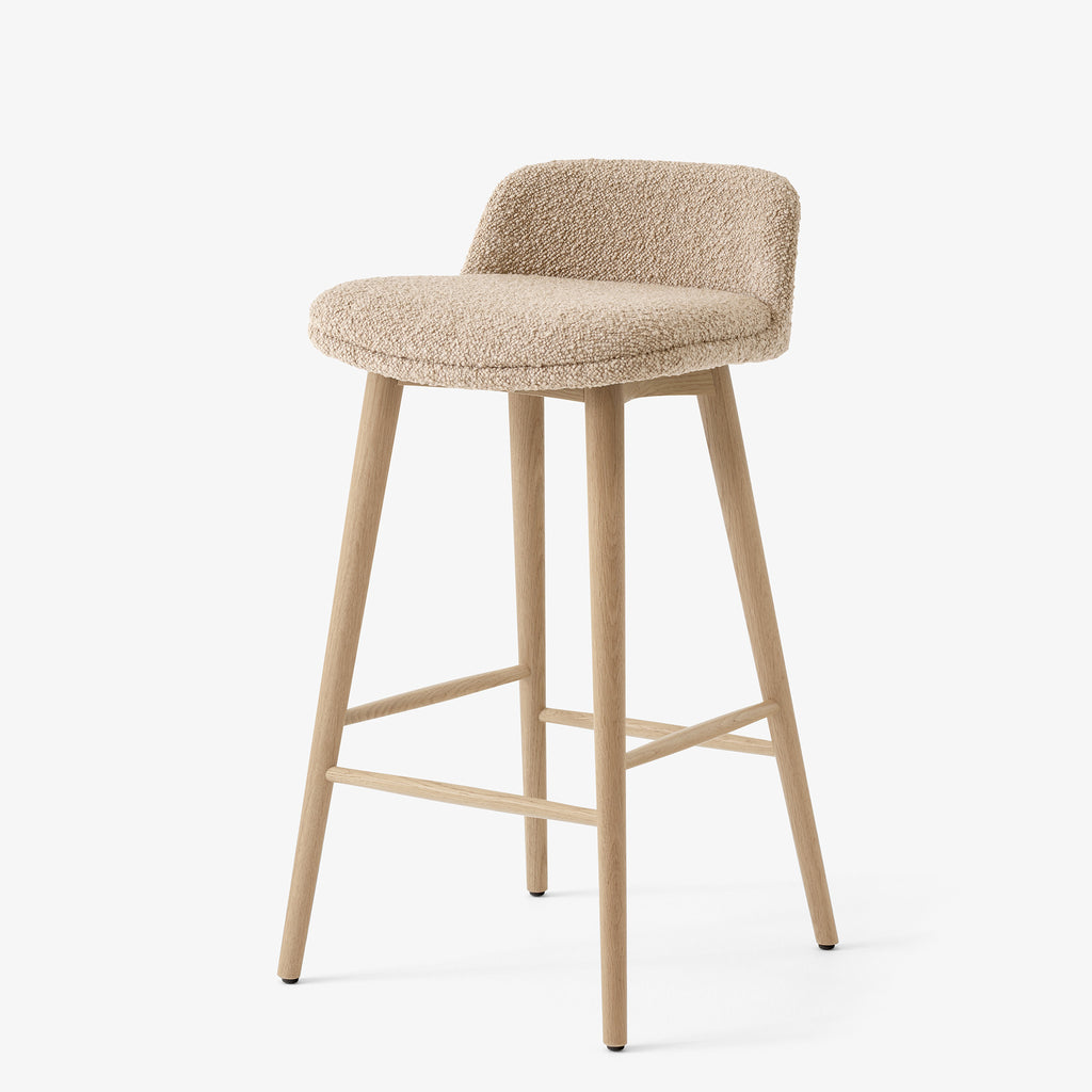 Rely HW121 Upholstered Counter Stool By &Tradition