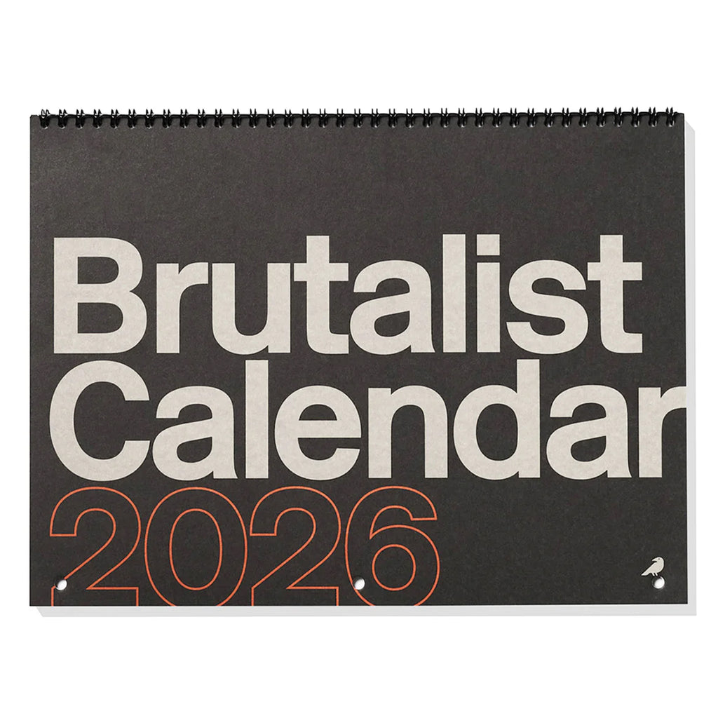 Brutalist Calendar 2026 by Blue Crow Media