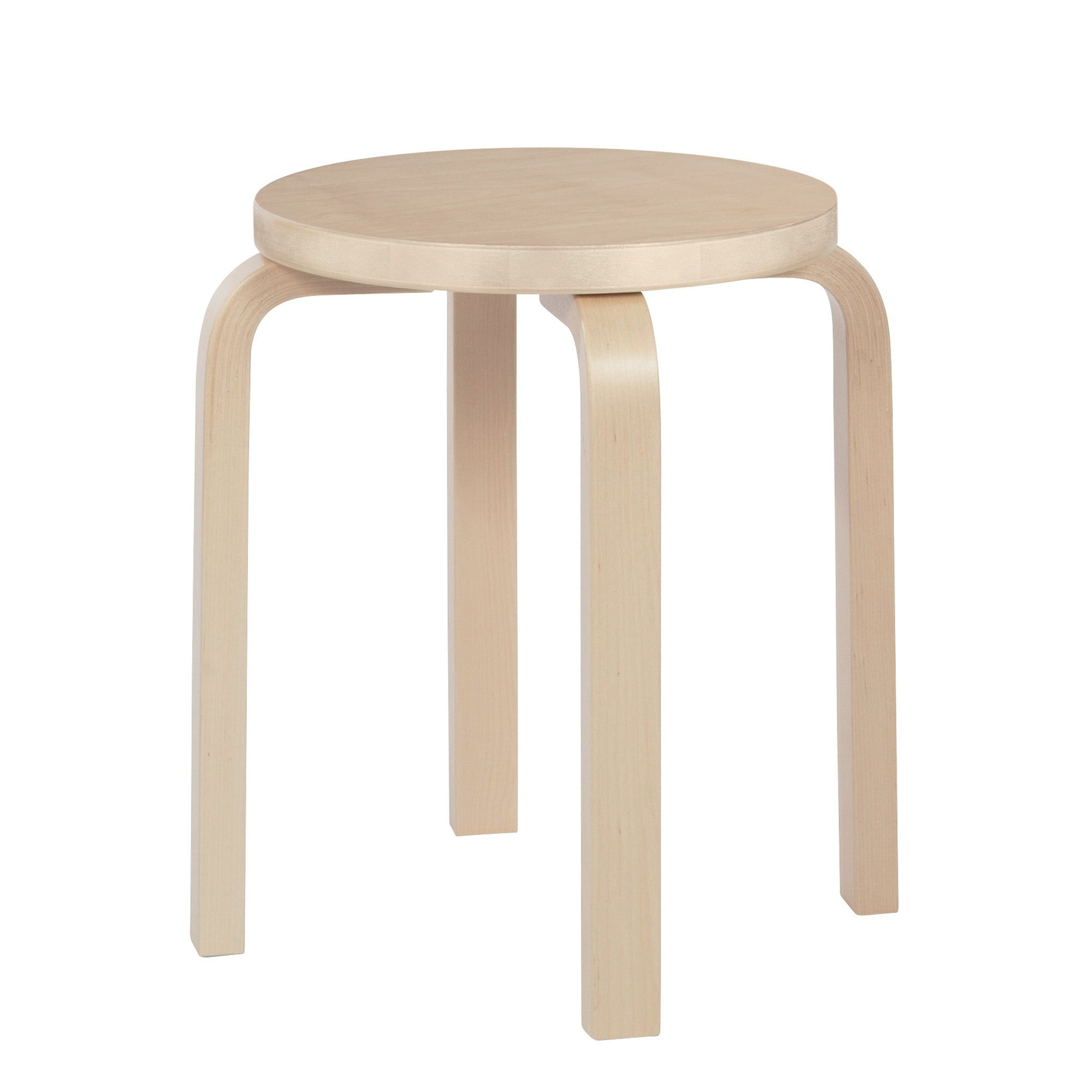 Clearance Aalto Stool E60 / Birch by Artek