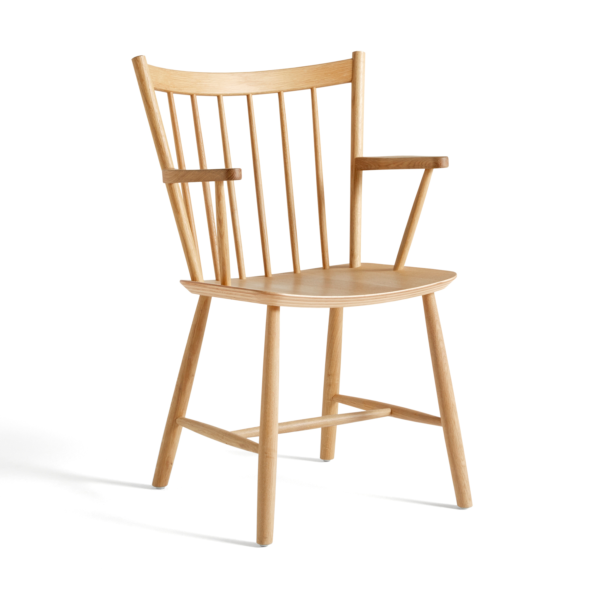 Clearance J42 Chair / Matt Lacquered Oak by Hay