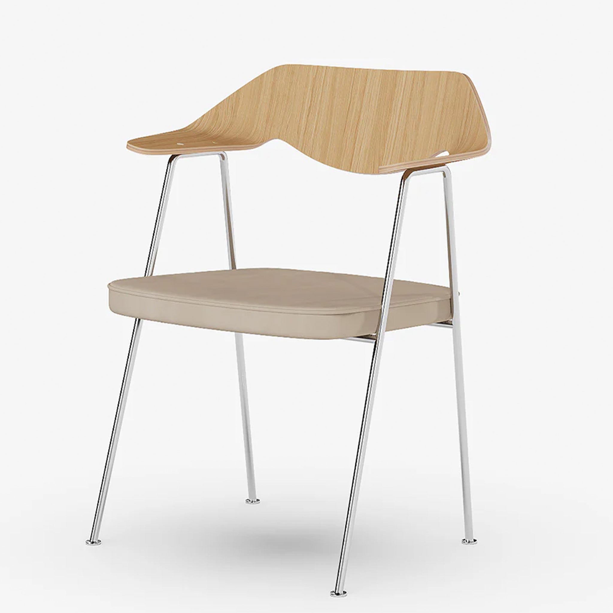 675 Chair - Ultrasuede® Seat by Case