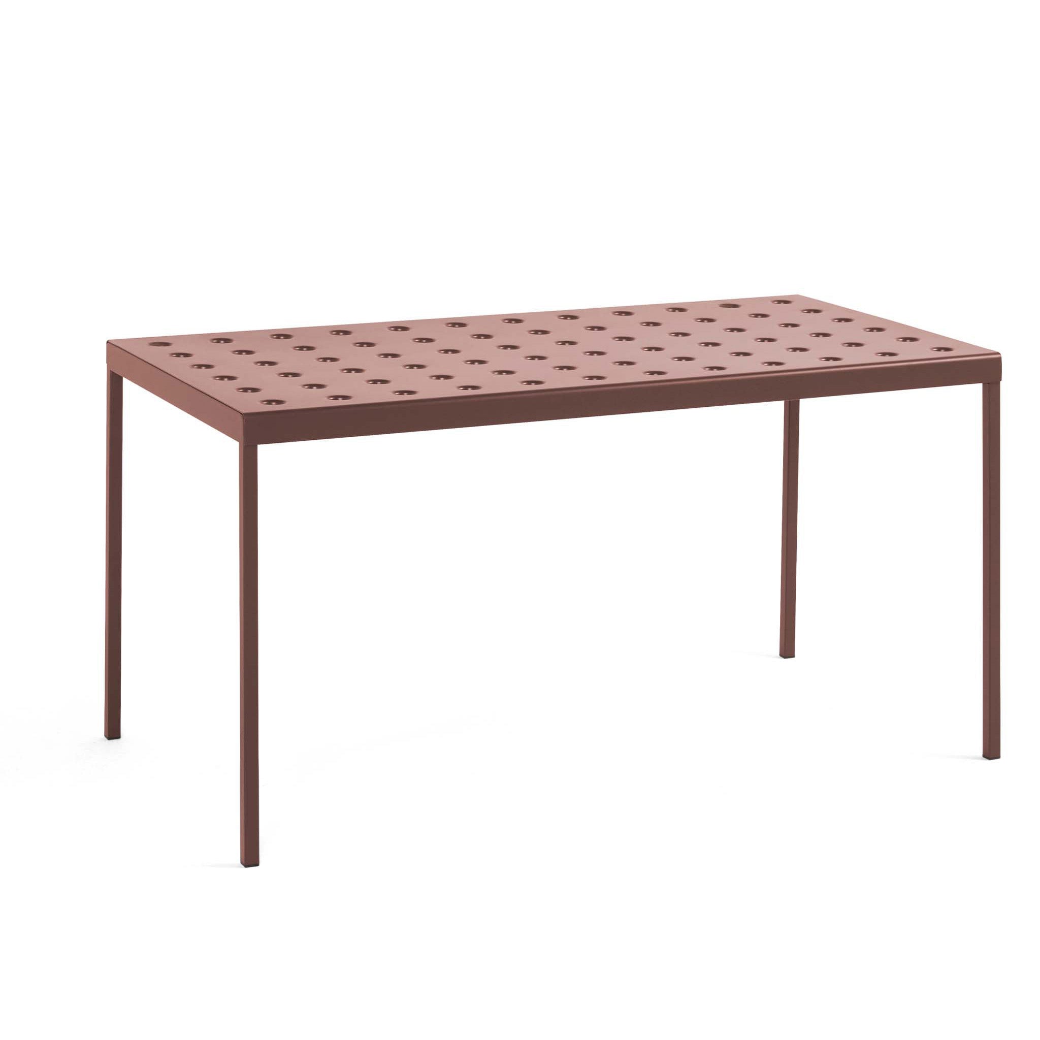 Clearance Balcony Table / Medium L144cm / Iron Red By HAY