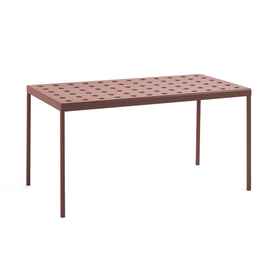 Clearance Balcony Table / Medium L144cm / Iron Red By HAY