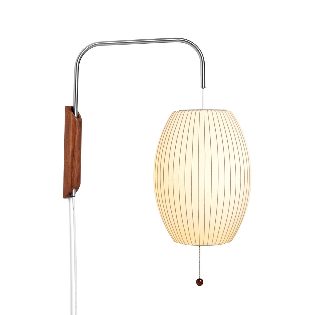 Nelson Cigar Wall Sconce Cabled by Herman Miller for Hay