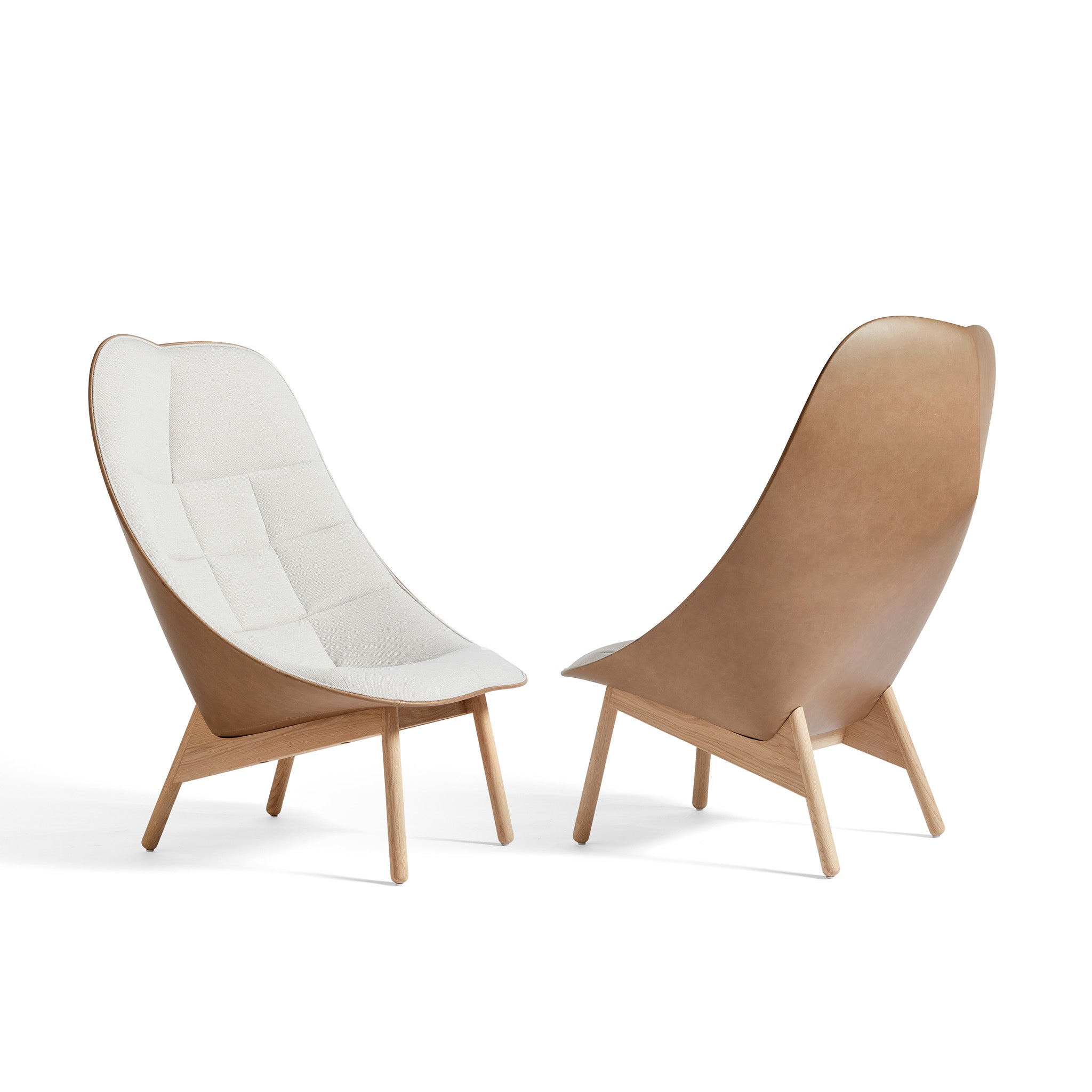 Uchiwa Quilted Chair  by Doshi Levien