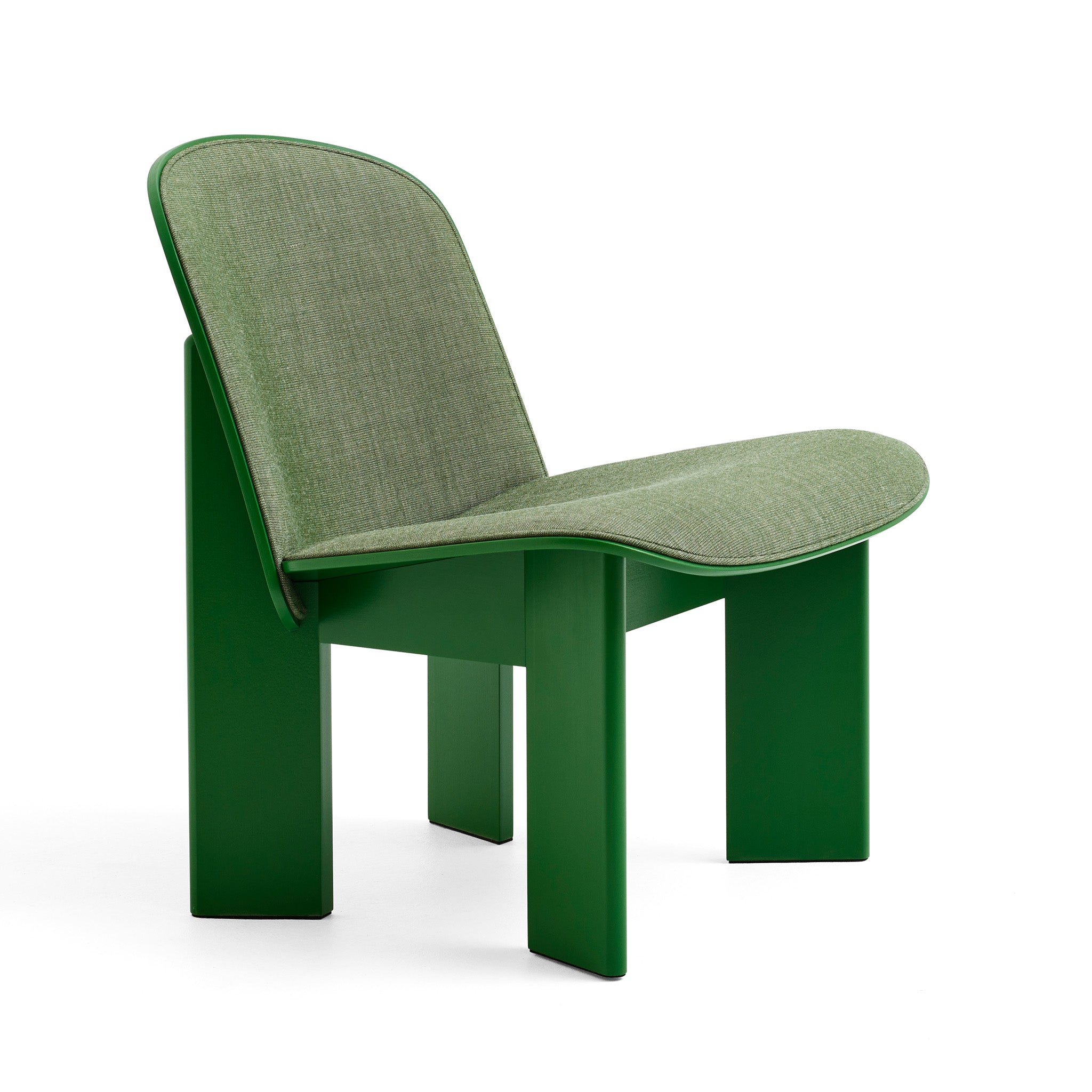 Chisel 85 Lounge Chair Upholstered by Andreas Bergsaker