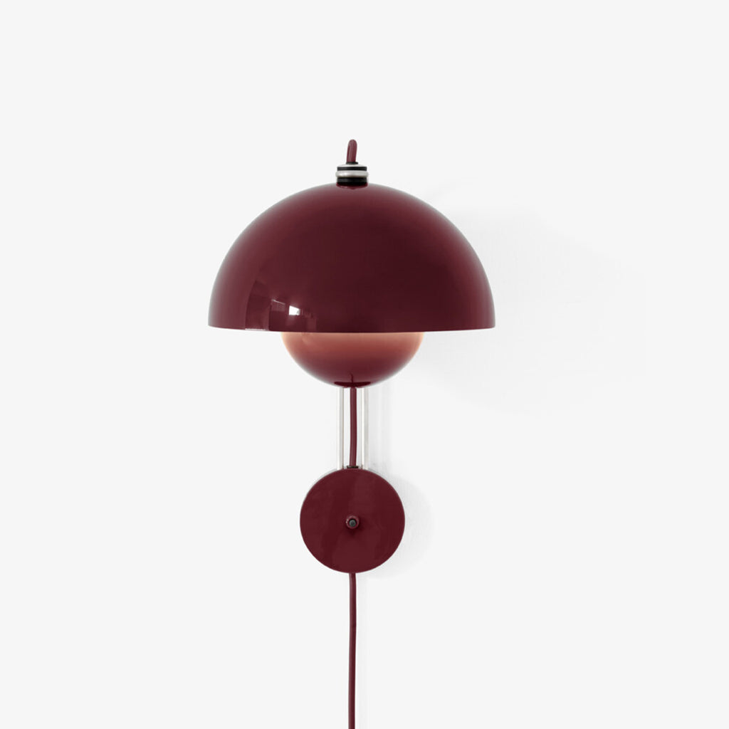 Flowerpot Wall Lamp VP8 by &Tradition
