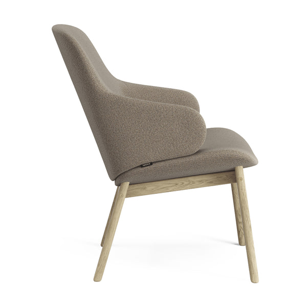 Amstelle Lounge Chair with Wooden Base by Swedese — haus®