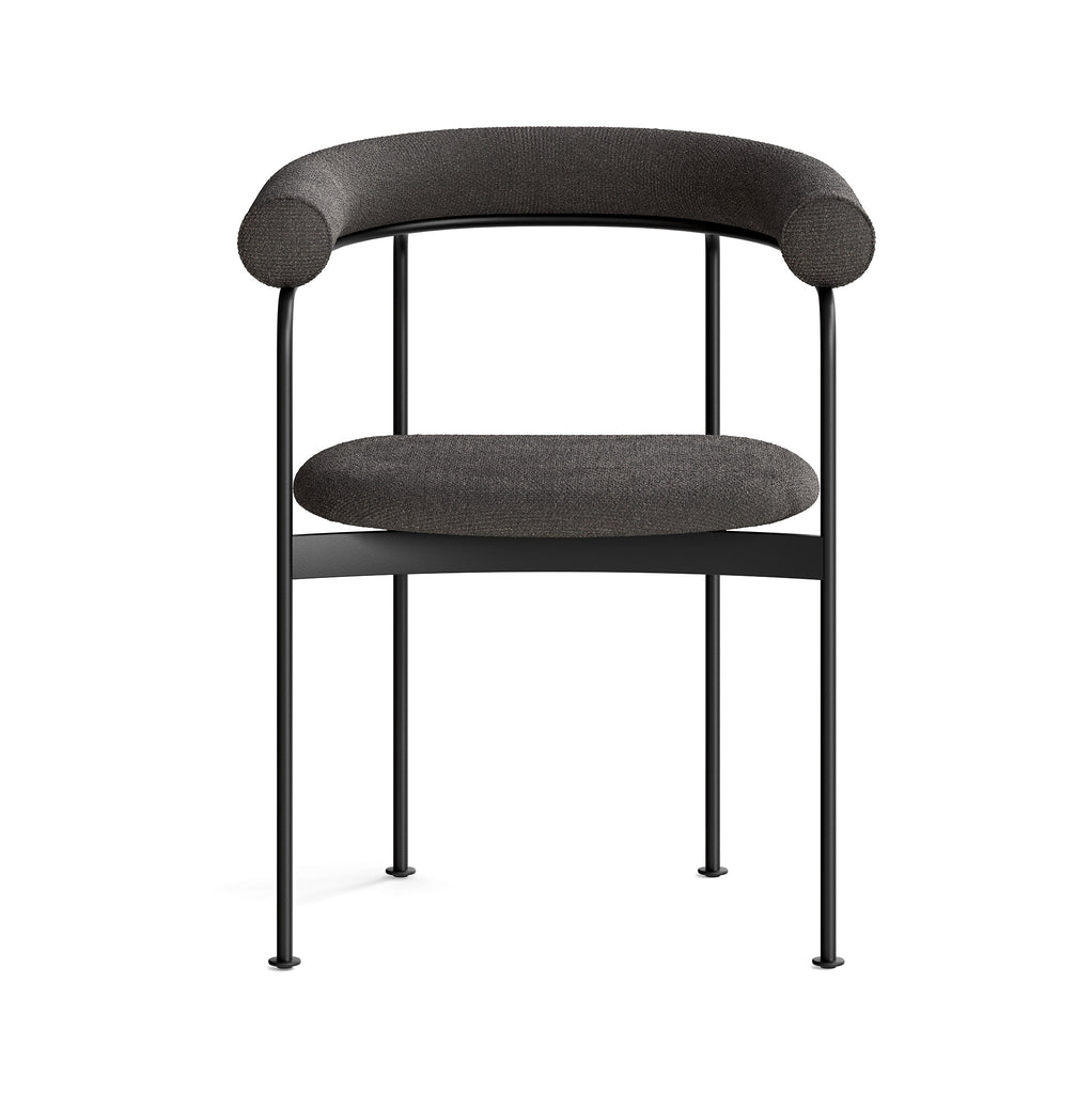 Baia Chair with Upholstered Back By Dk3