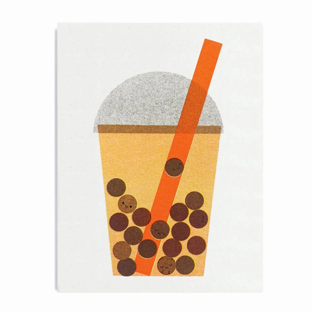 Bubble Tea Mini Card by Scout Editions