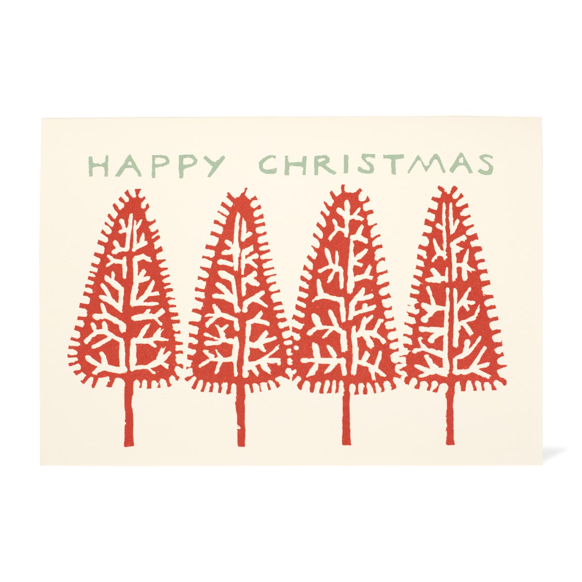 Happy Christmas Tree Card