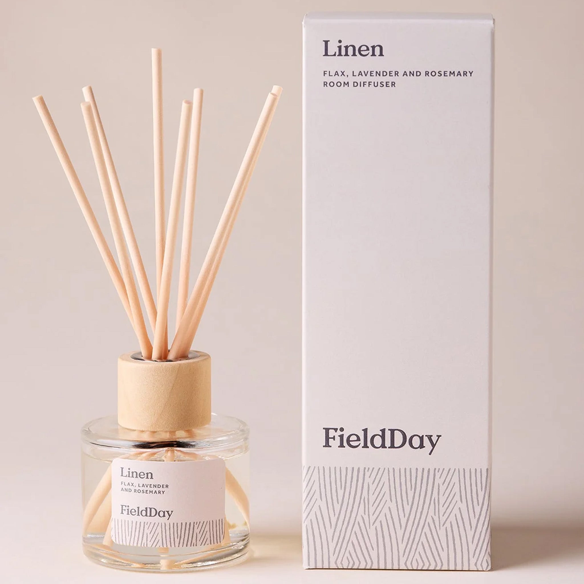 Classic Linen Reed Diffuser by FieldDay