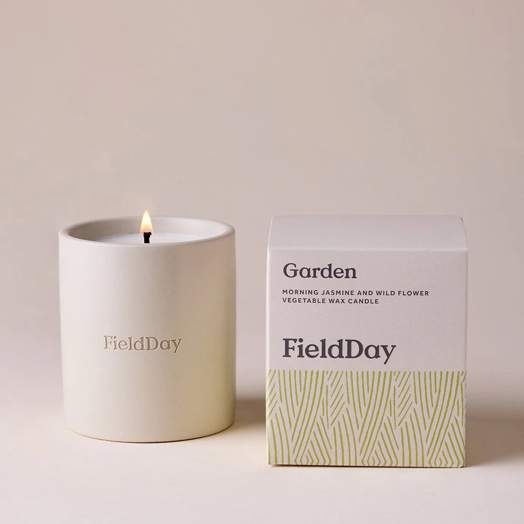 Classic Garden Stoneware Candle by FieldDay