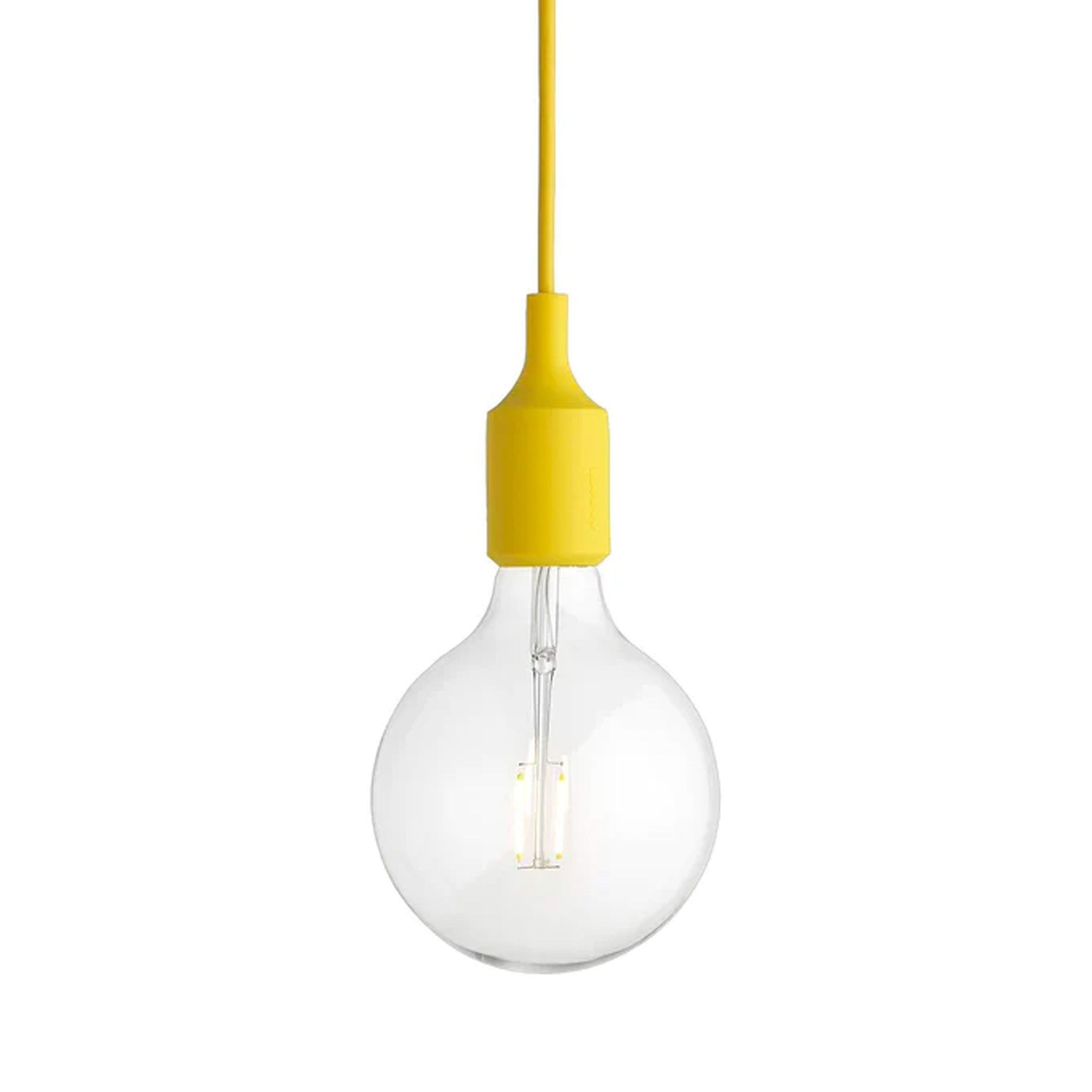 Clearance E27 Pendant Lamp / Yellow by Muuto