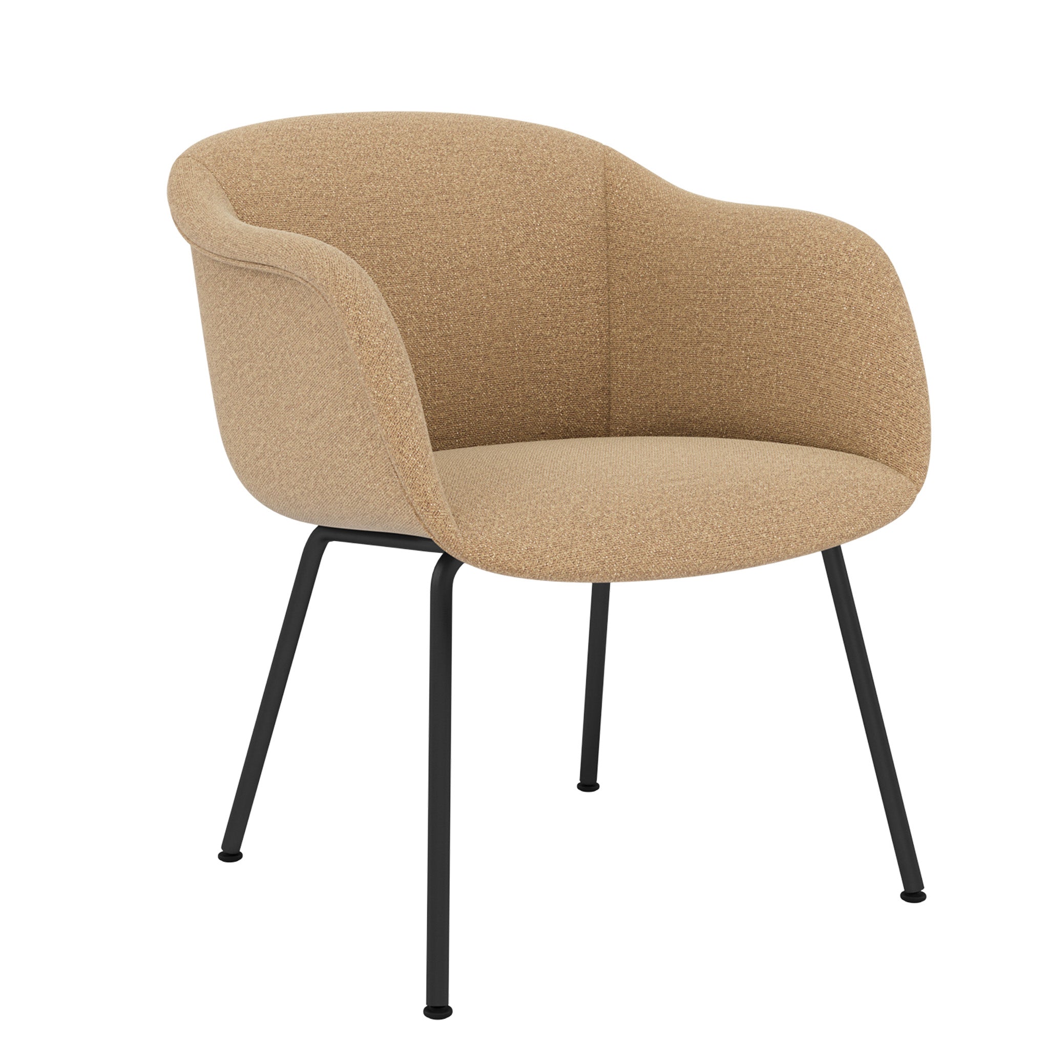 Fiber Soft Armchair with Tube Base by Muuto