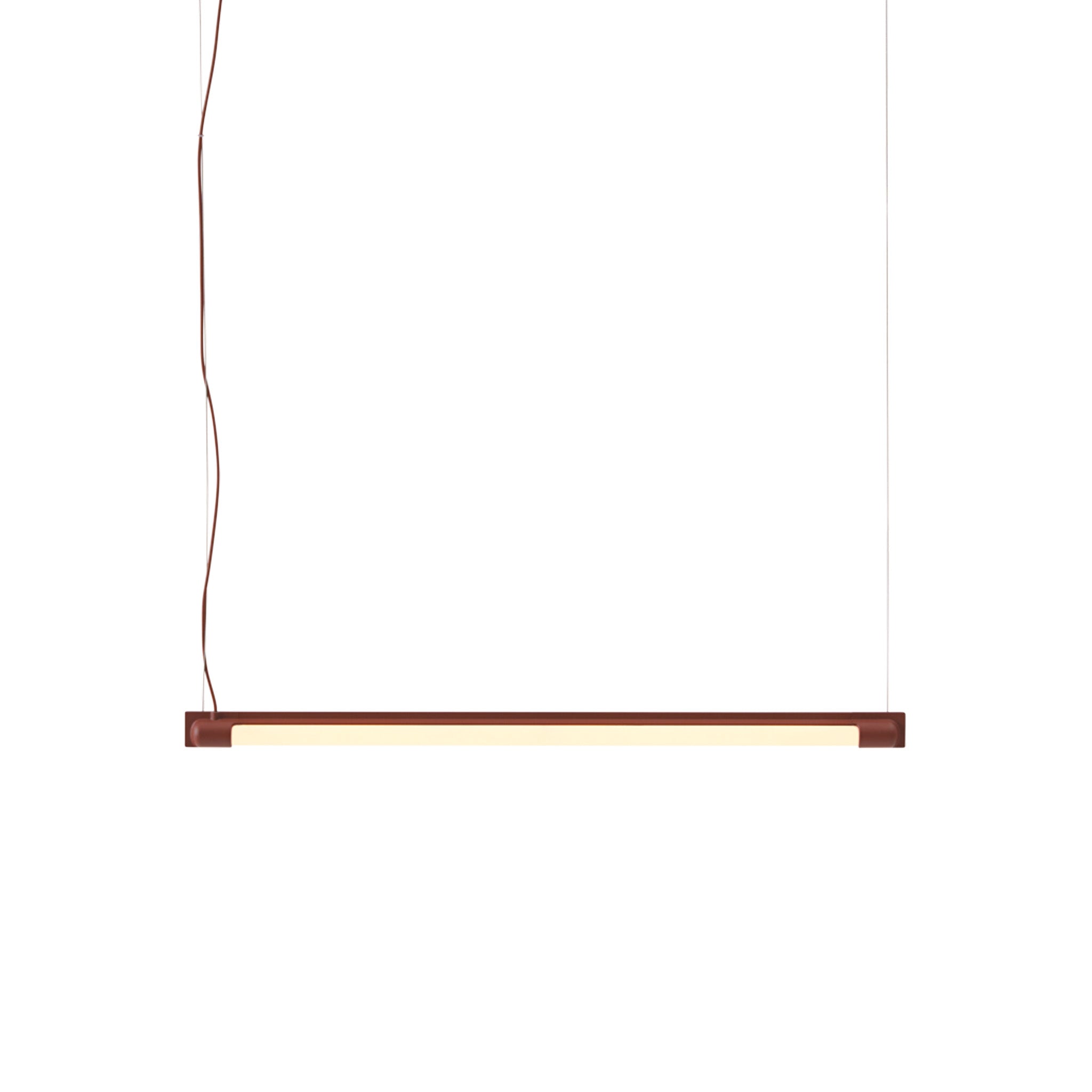 Clearance Fine Suspension Lamp / Medium L90cm / Deep Red