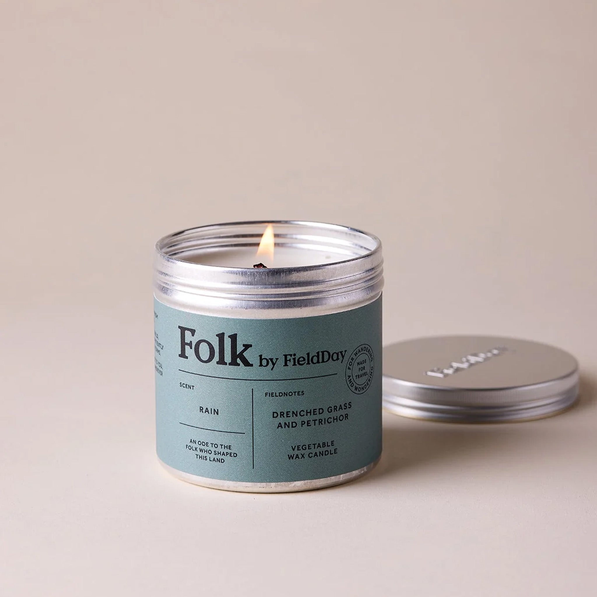 Rain Folk Tin Candle by FieldDay
