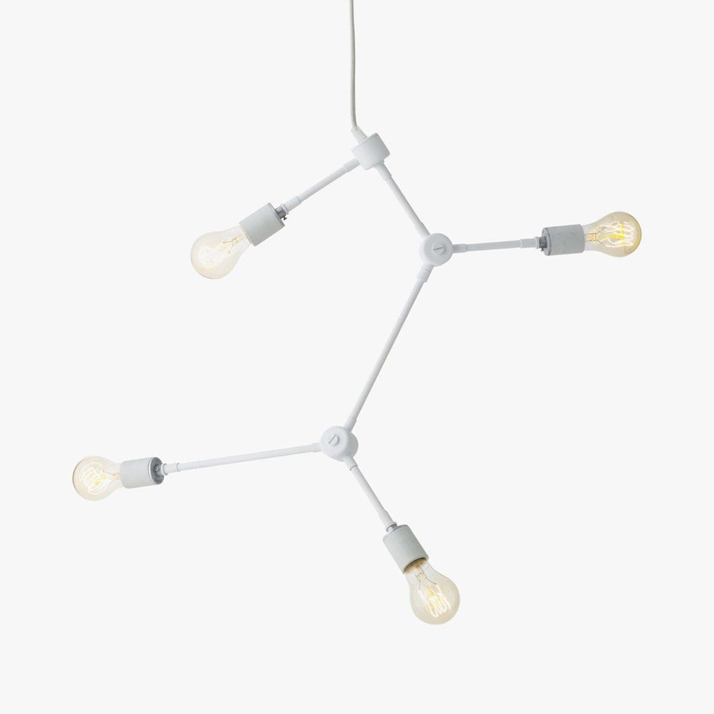 Audo Tribeca Franklin Chandelier – White (Clearance)