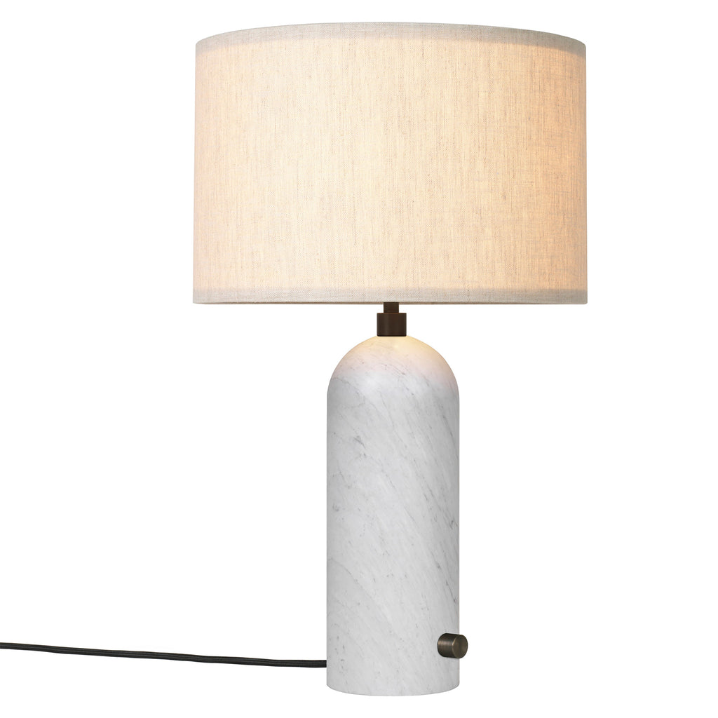 Gubi Gravity Table Lamp / Small H49cm / White Marble (Clearance)
