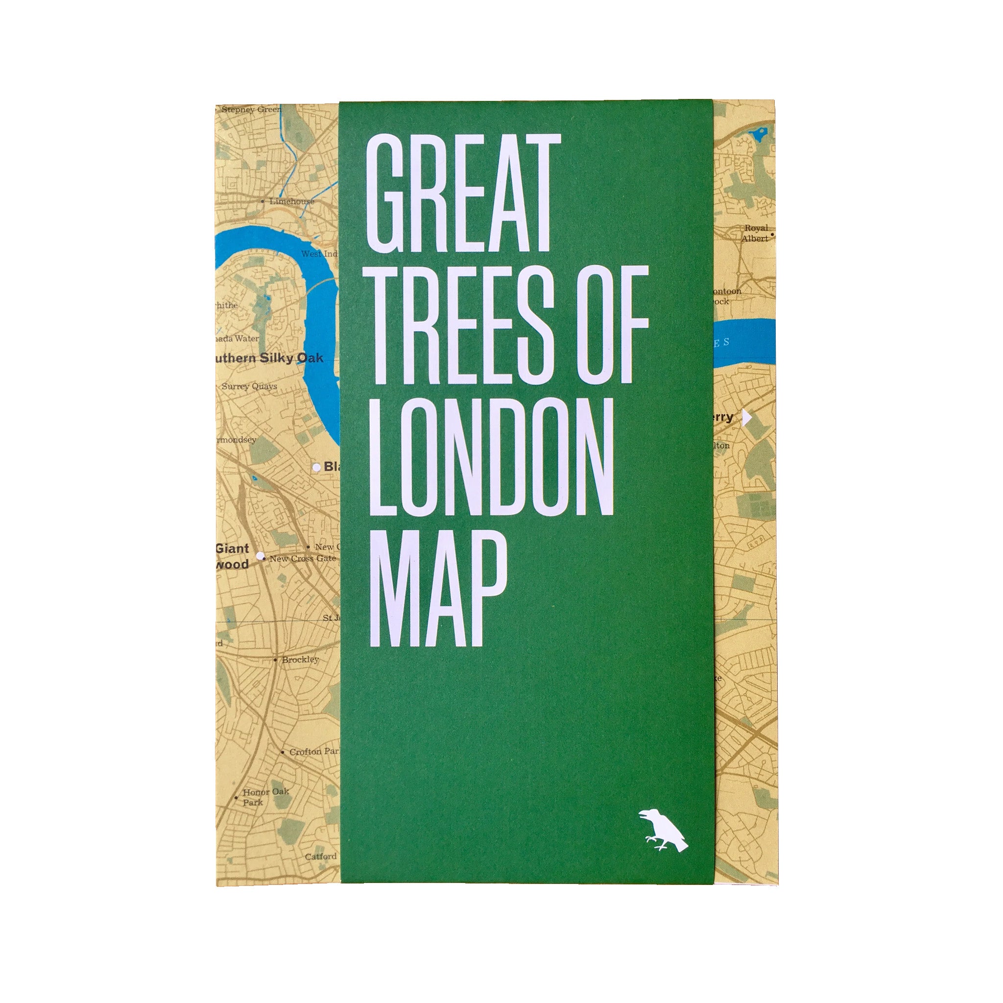 Great Trees of London Map by Blue Crow Media