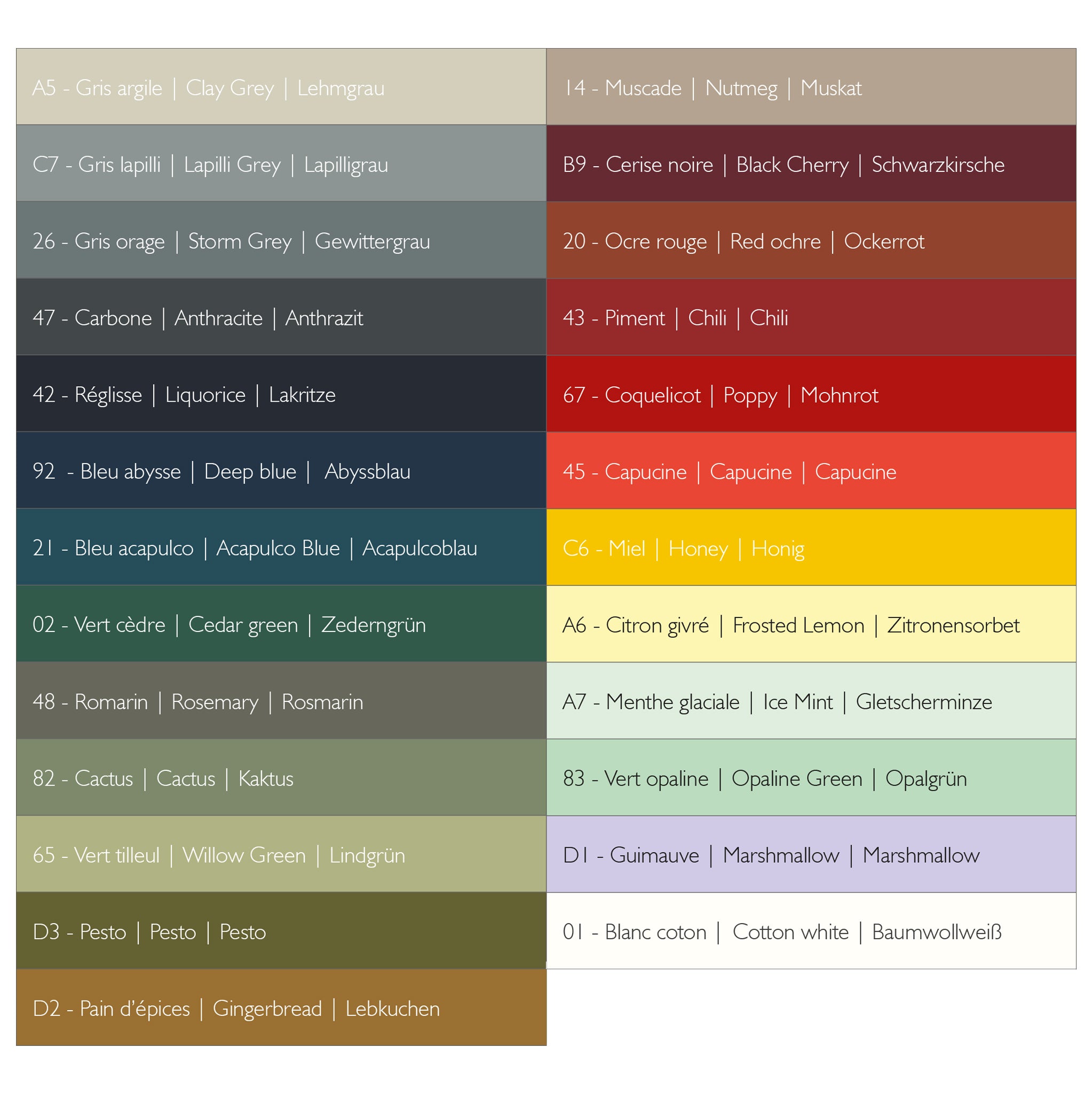 Cedar Green (02) – The Fermob colours from le petit jardin