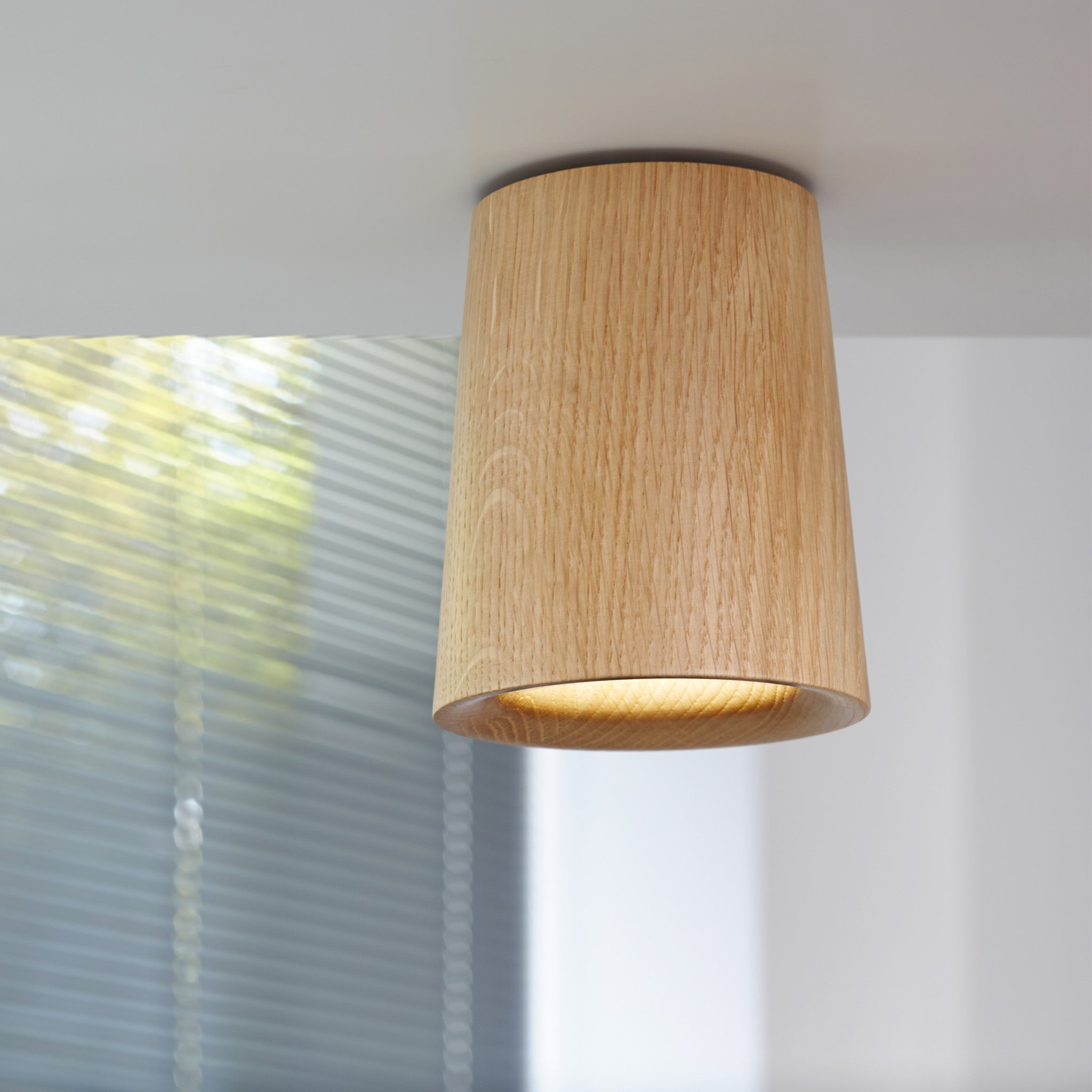 Solid Downlight Cone - Wood by Terence Woodgate — haus®