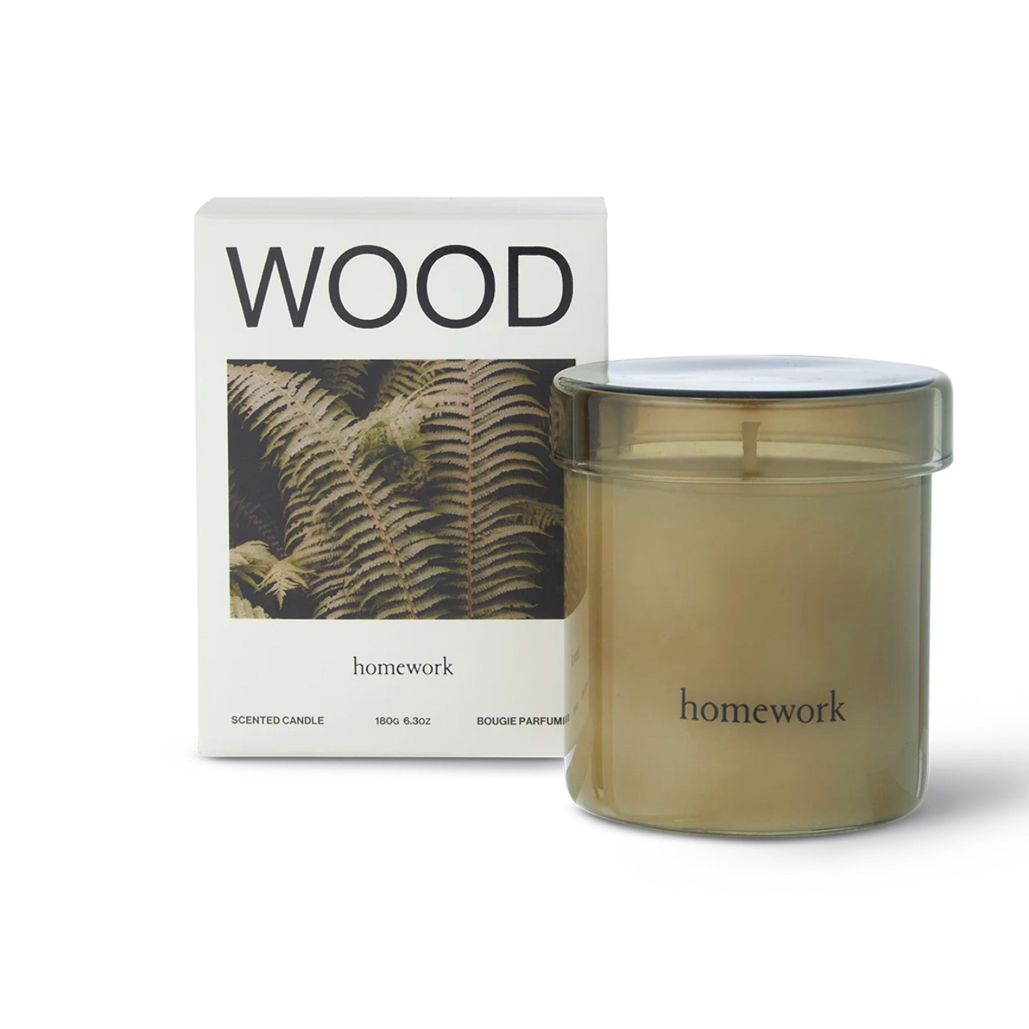 Wood Candle by homework