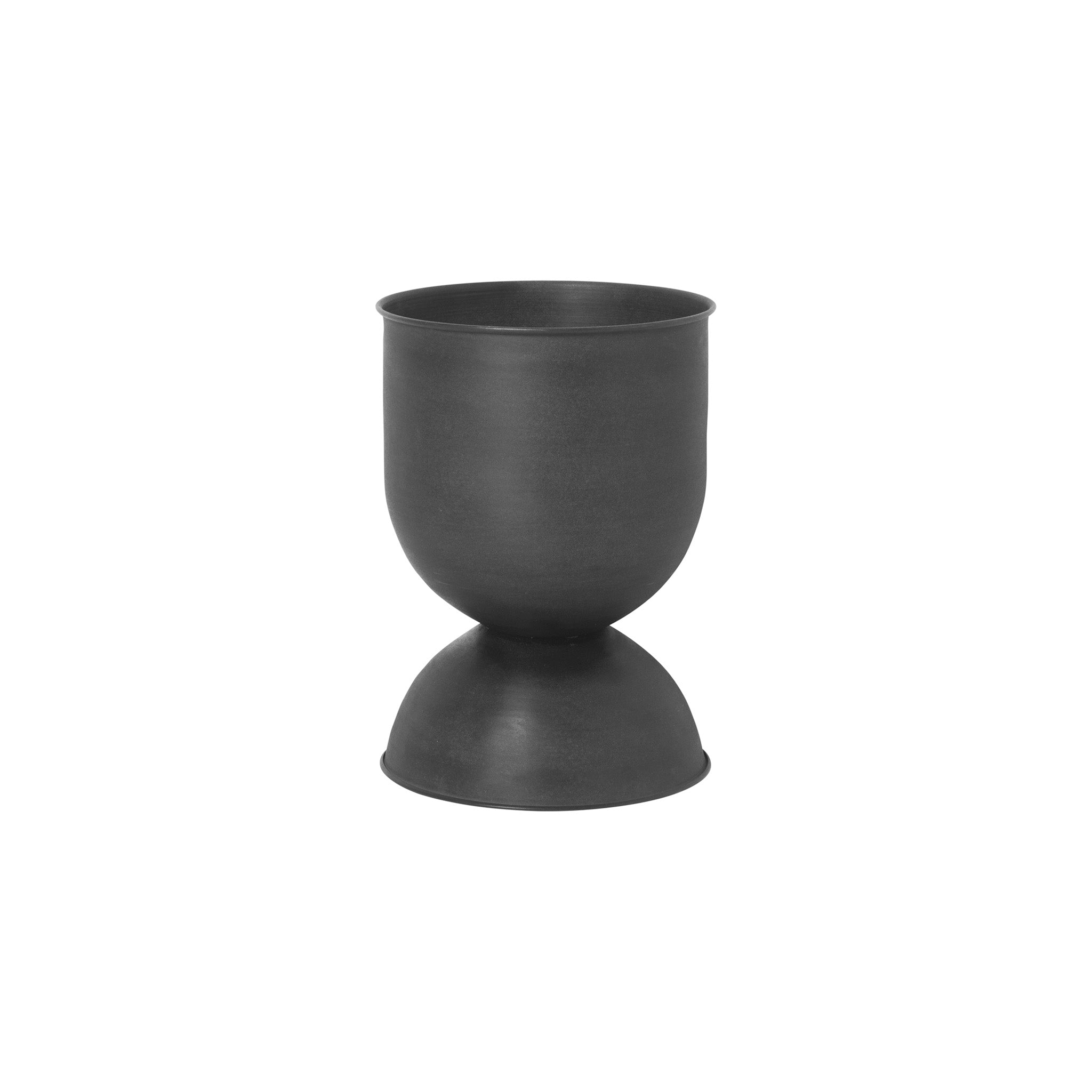 Ferm Living Hourglass Pots - Black (Clearance)