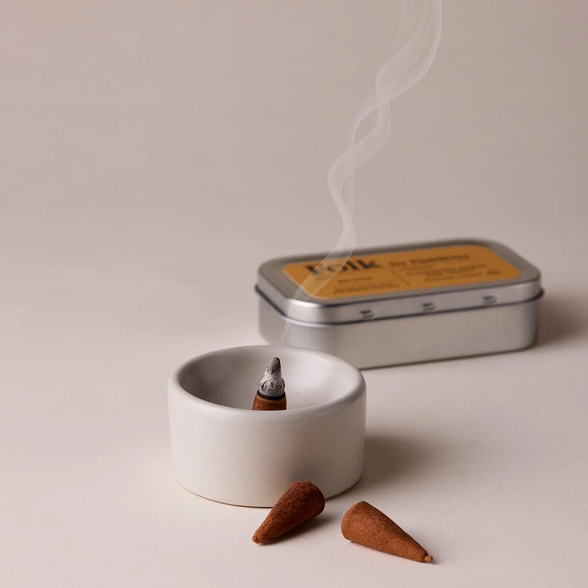 Stoneware Incense Burner by FieldDay