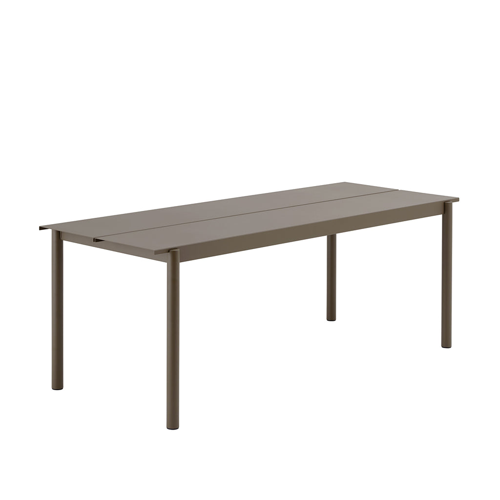 Linear Steel Table by Muuto