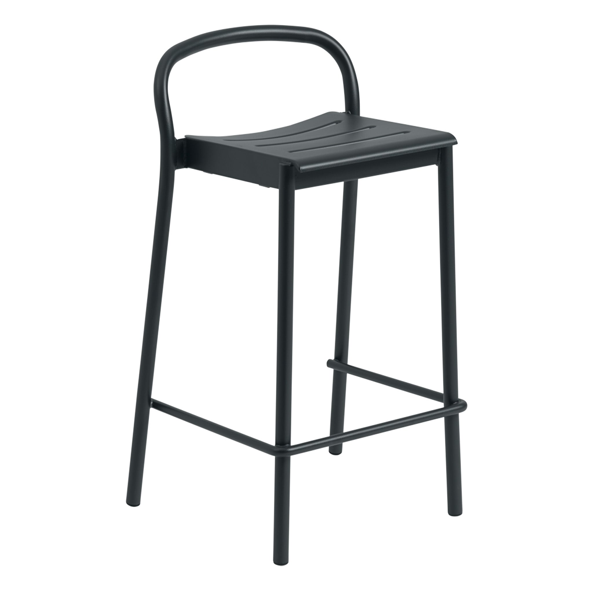 Linear Steel Bar Stool H75cm by Thomas Bentzen for Muuto