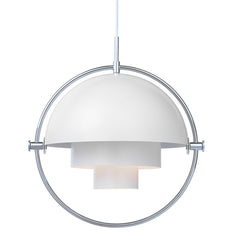 【訳あり】GUBI グビ Multi-Lite Pendant ホワイト MultiLite_Pendant_Chrome_White