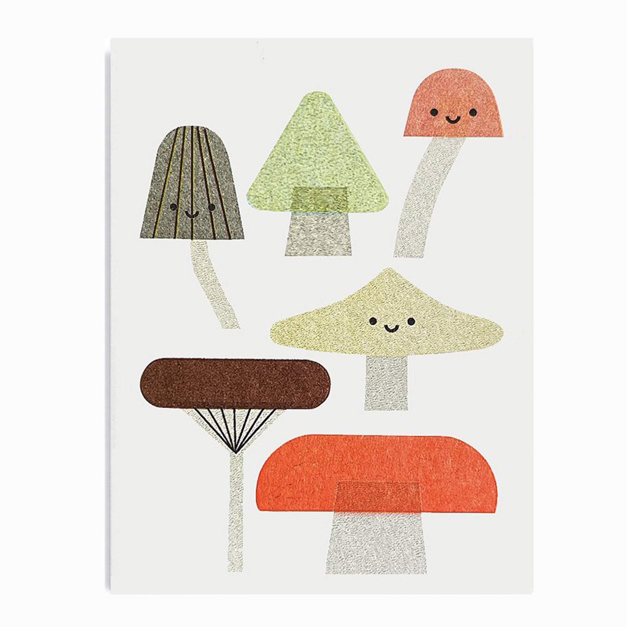 Mushrooms Mini Card by Scout Editions