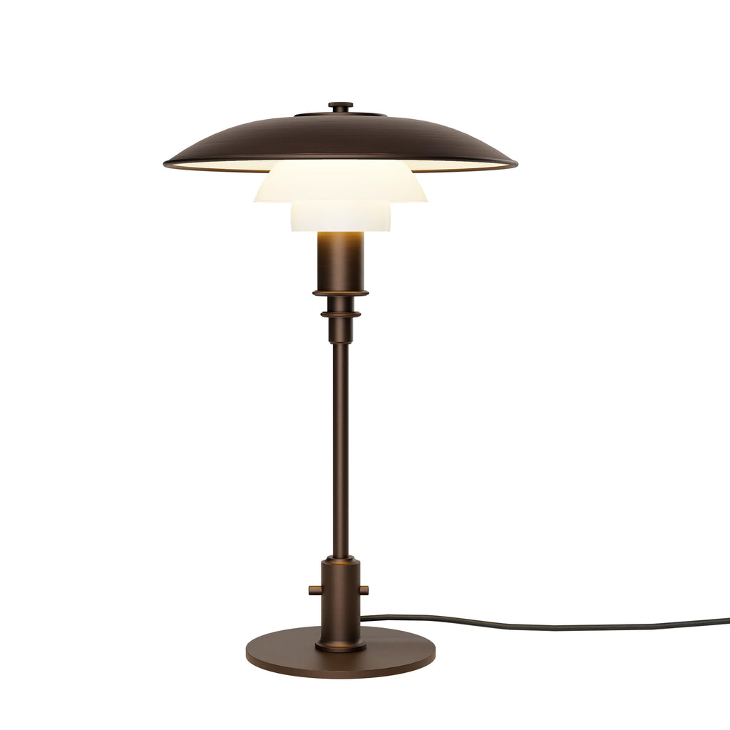 PH 3/2 Table Lamp Aged Brass Edition by Louis Poulsen